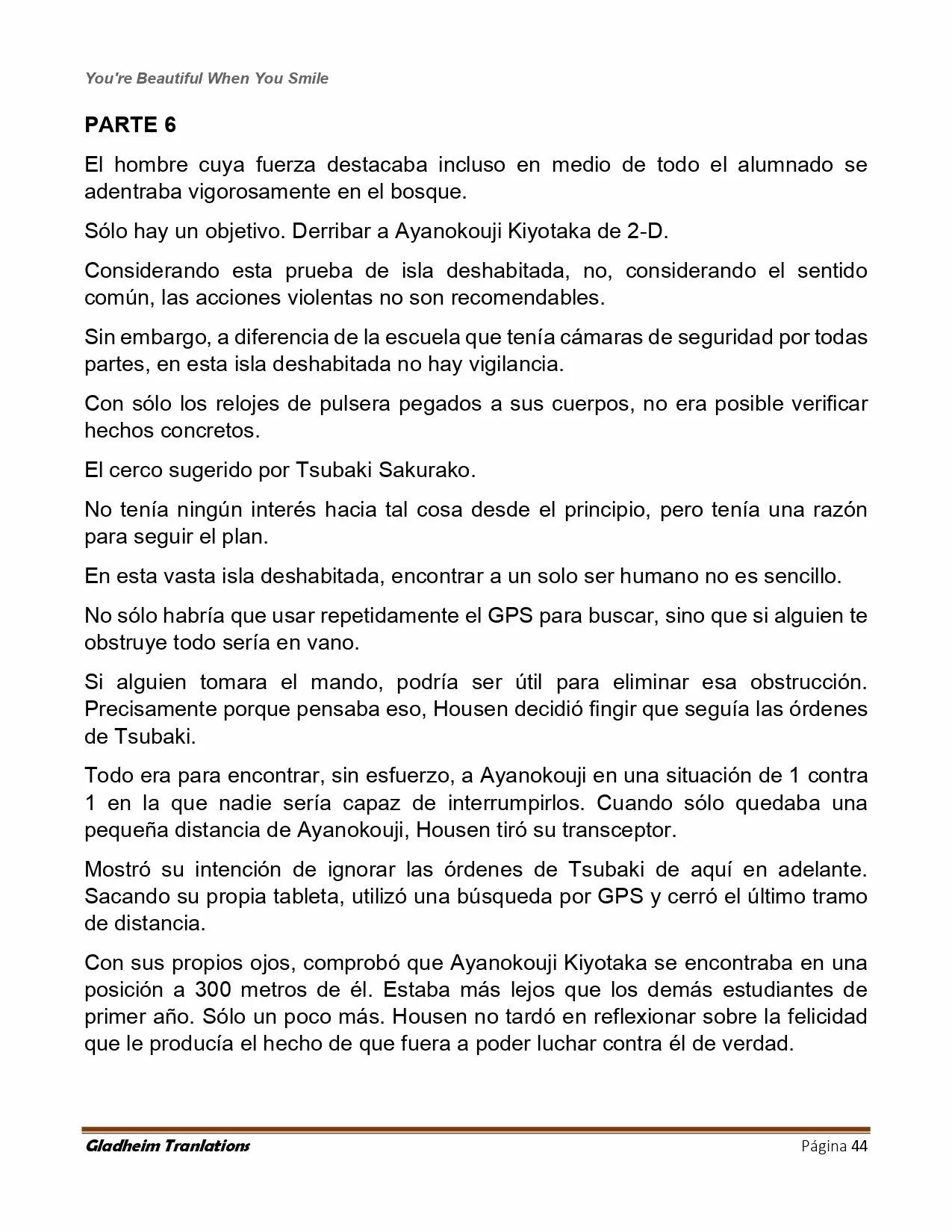 Página 44 del Manga