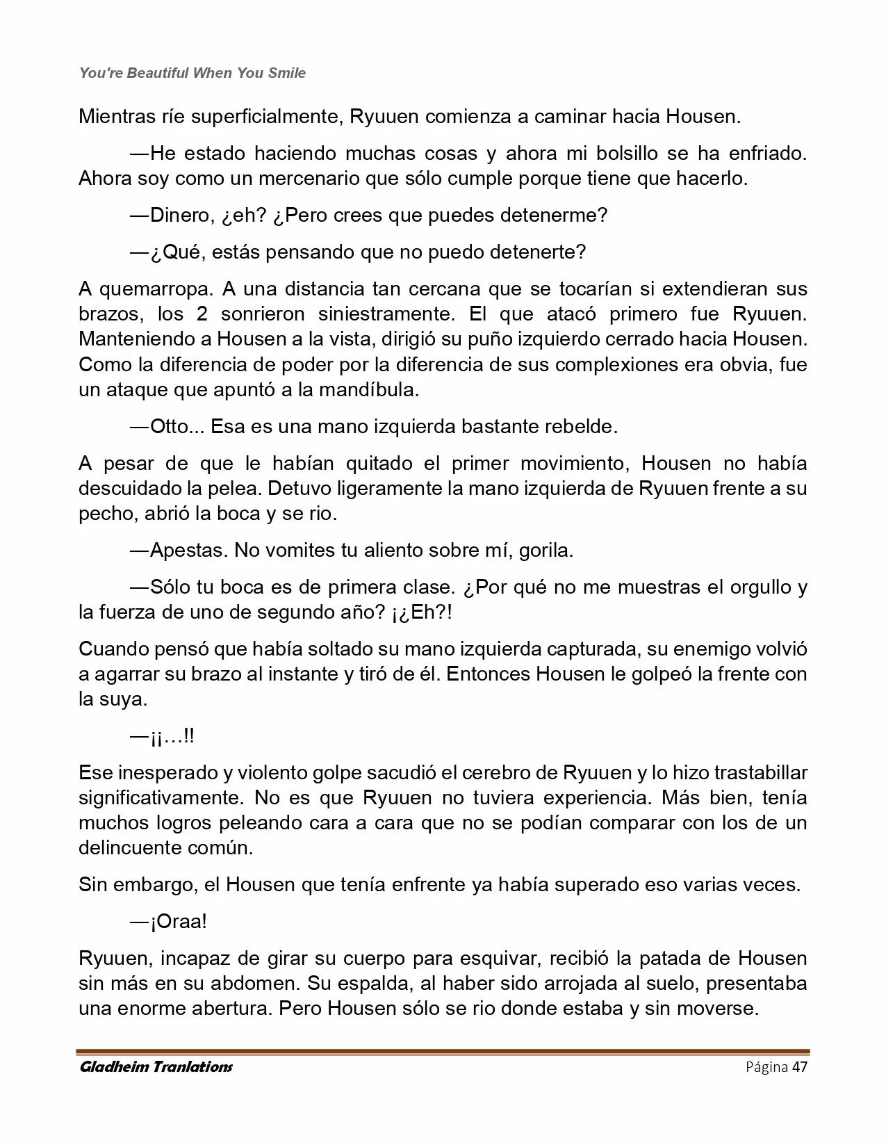 Página 47 del Manga