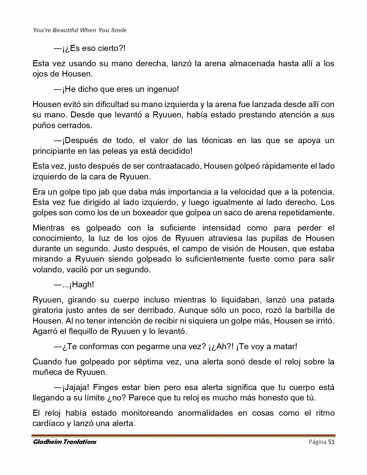 Página 51 del Manga