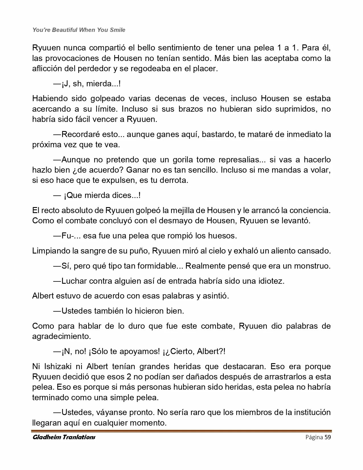 Página 59 del Manga