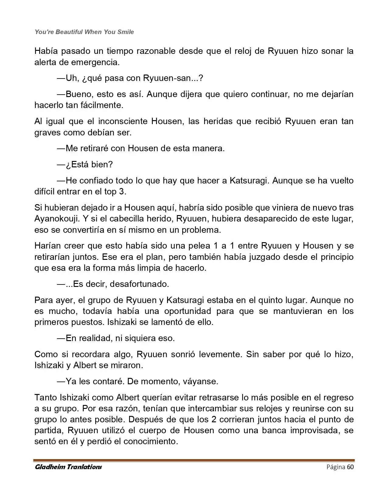 Página 60 del Manga