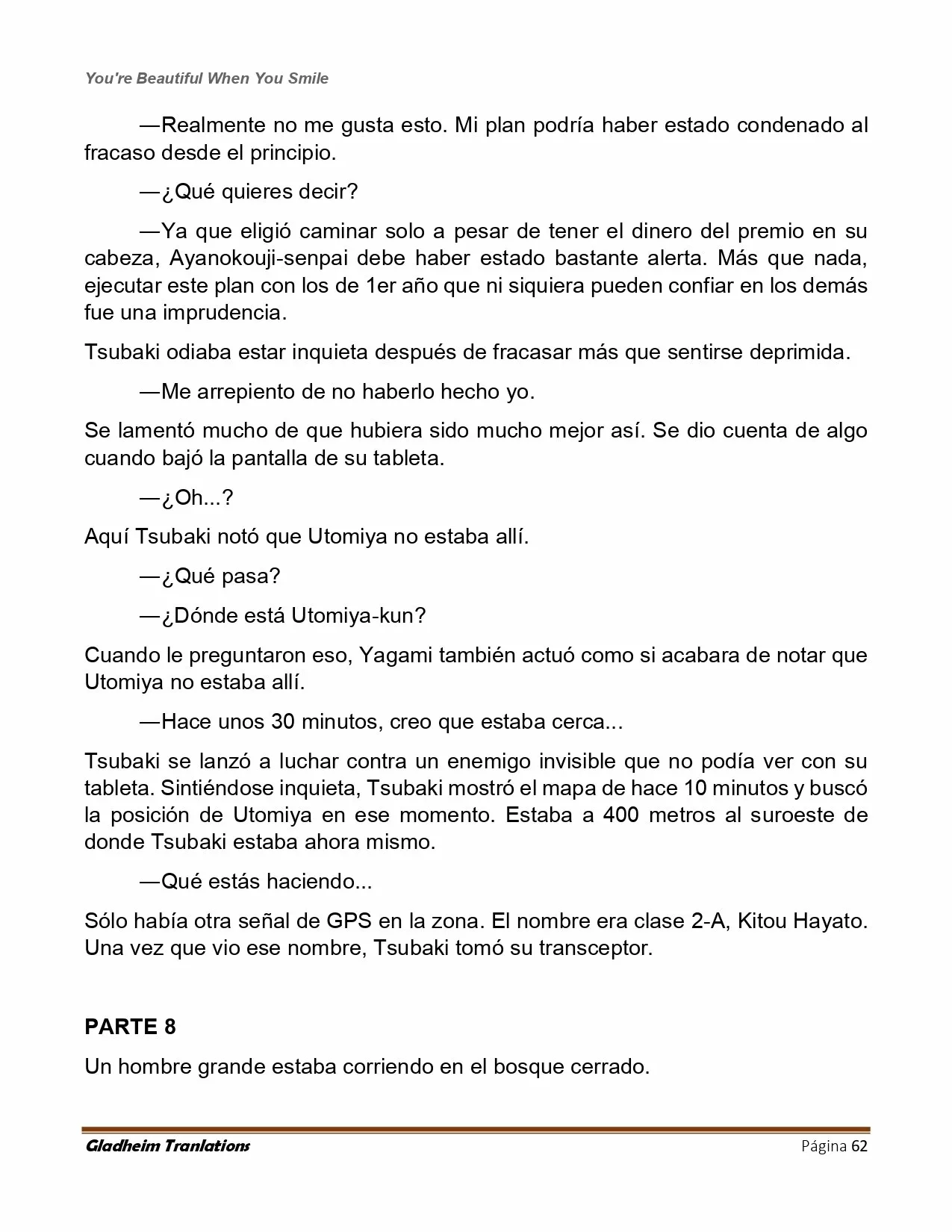 Página 62 del Manga