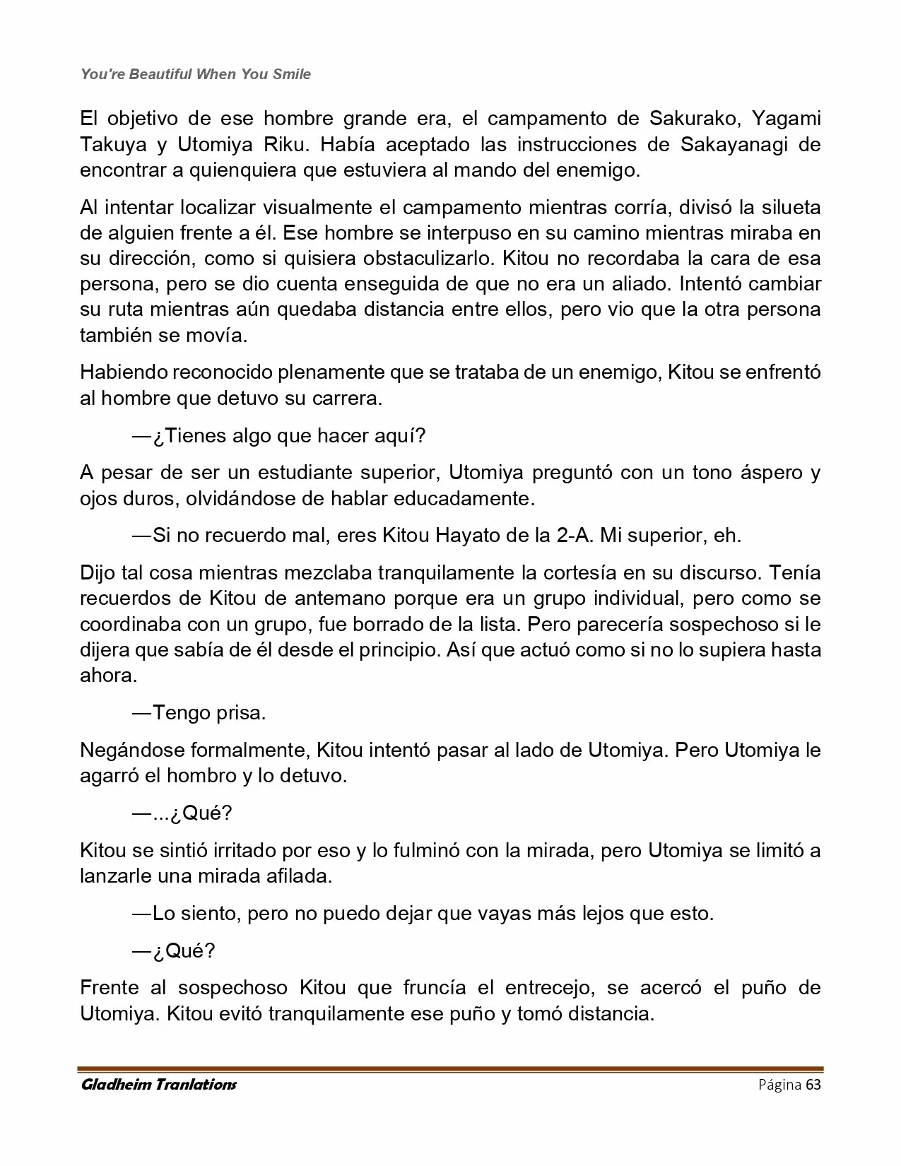 Página 63 del Manga