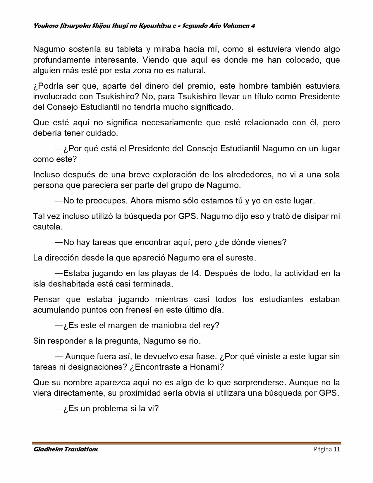 Página 11 del Manga