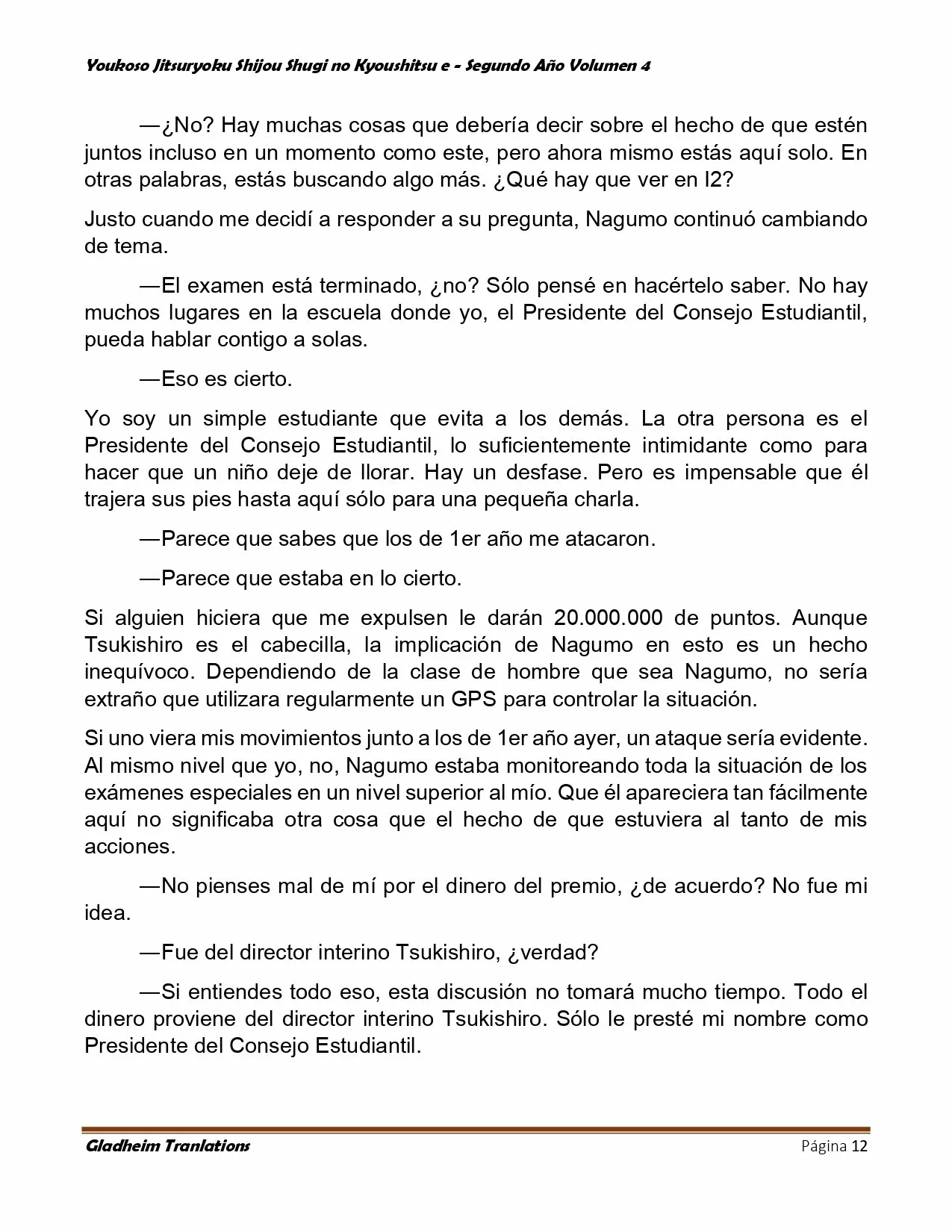 Página 12 del Manga