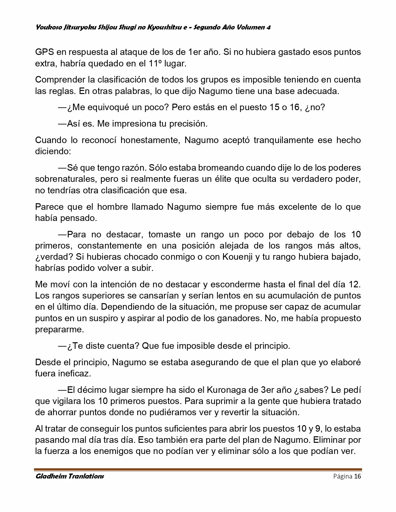 Página 16 del Manga