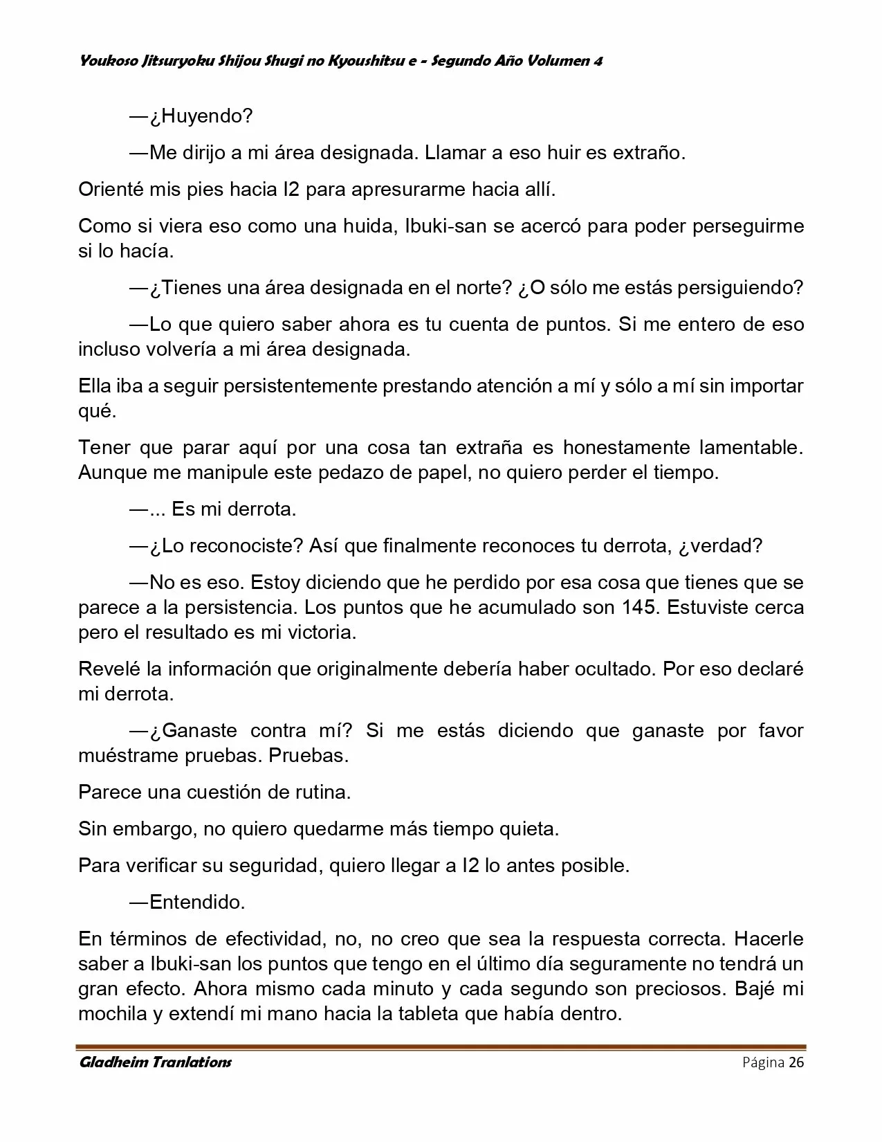 Página 26 del Manga