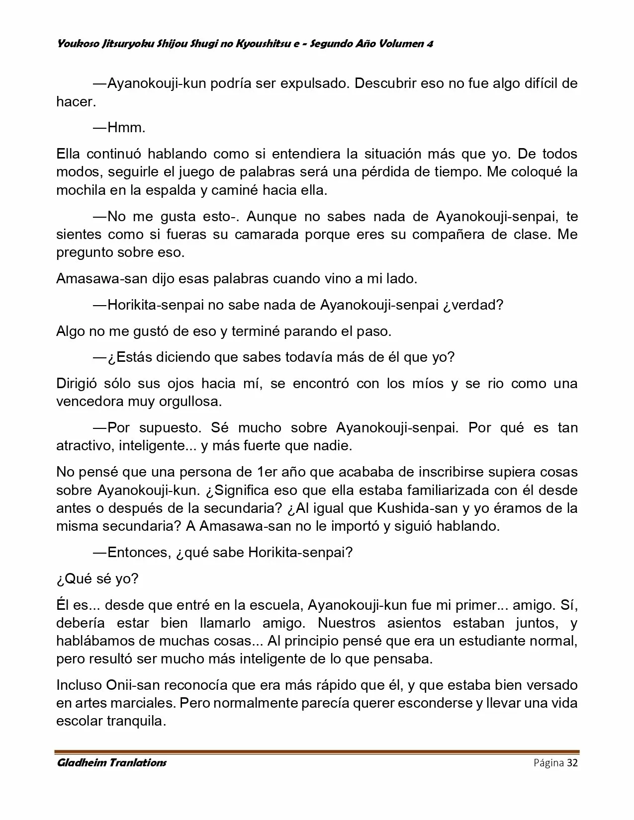 Página 31 del Manga