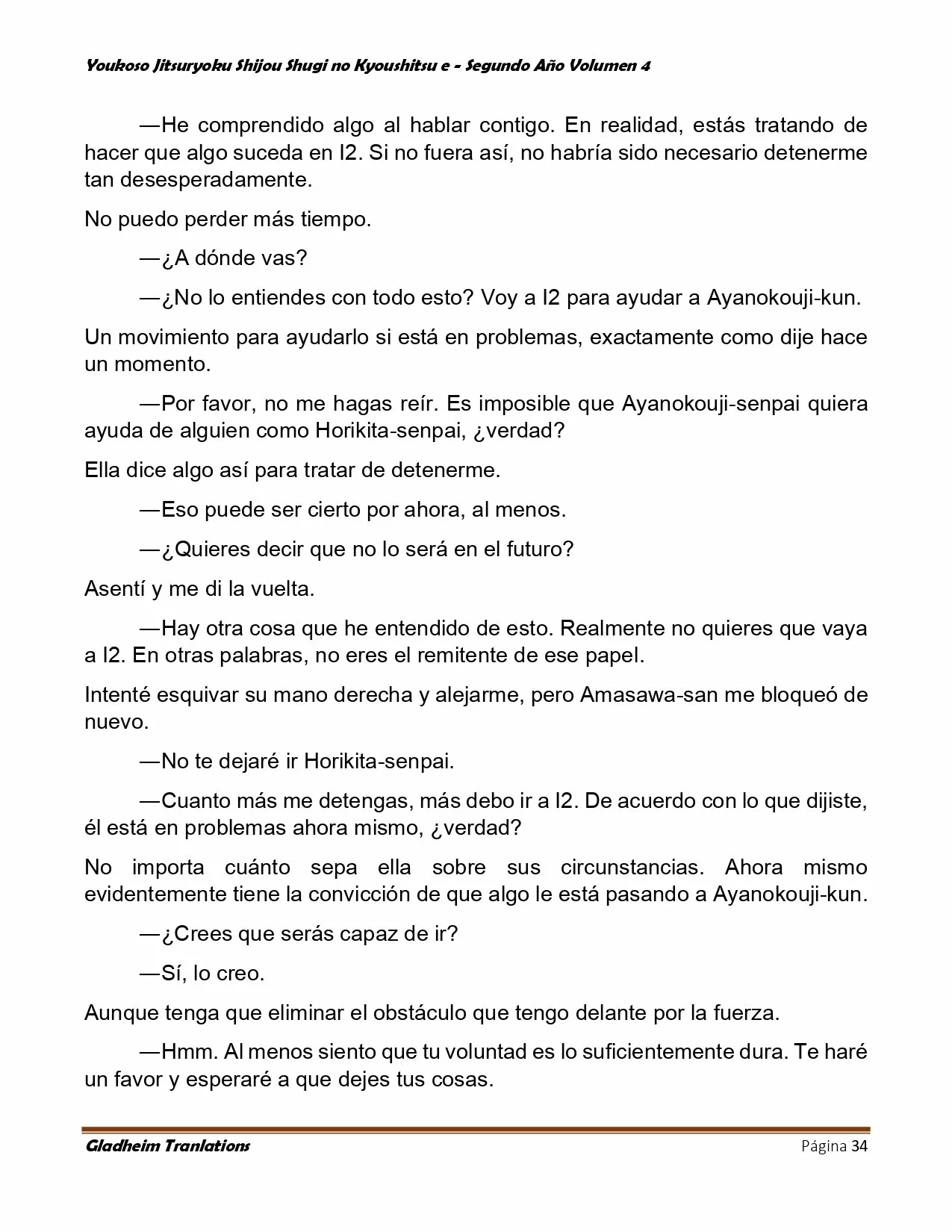 Página 33 del Manga