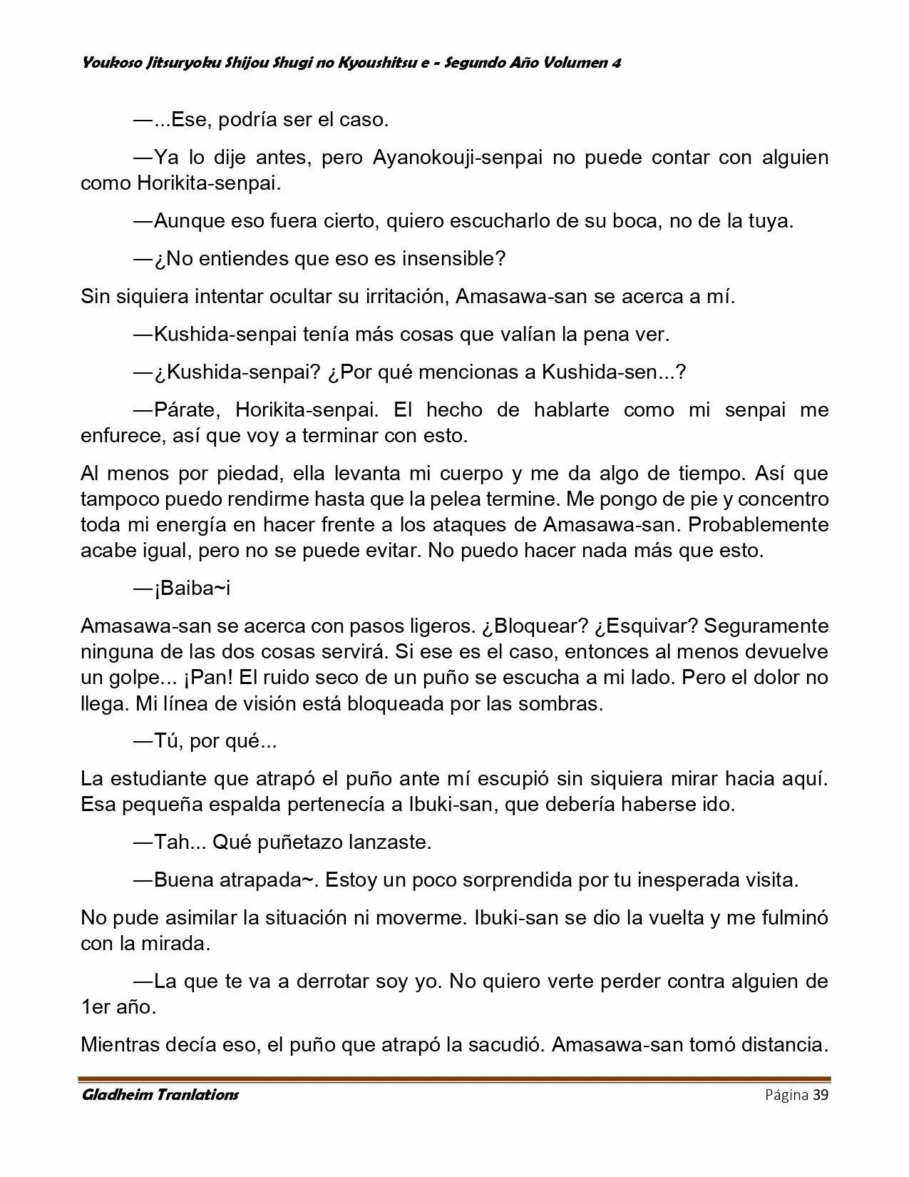 Página 38 del Manga