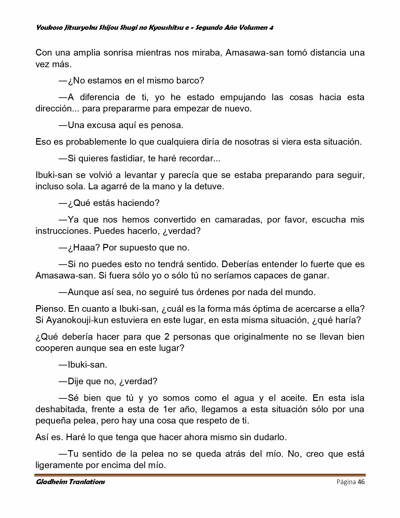 Página 45 del Manga