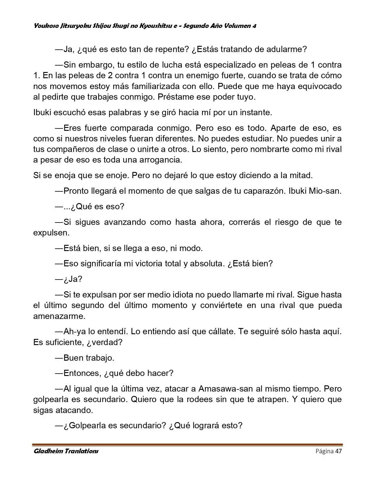 Página 46 del Manga