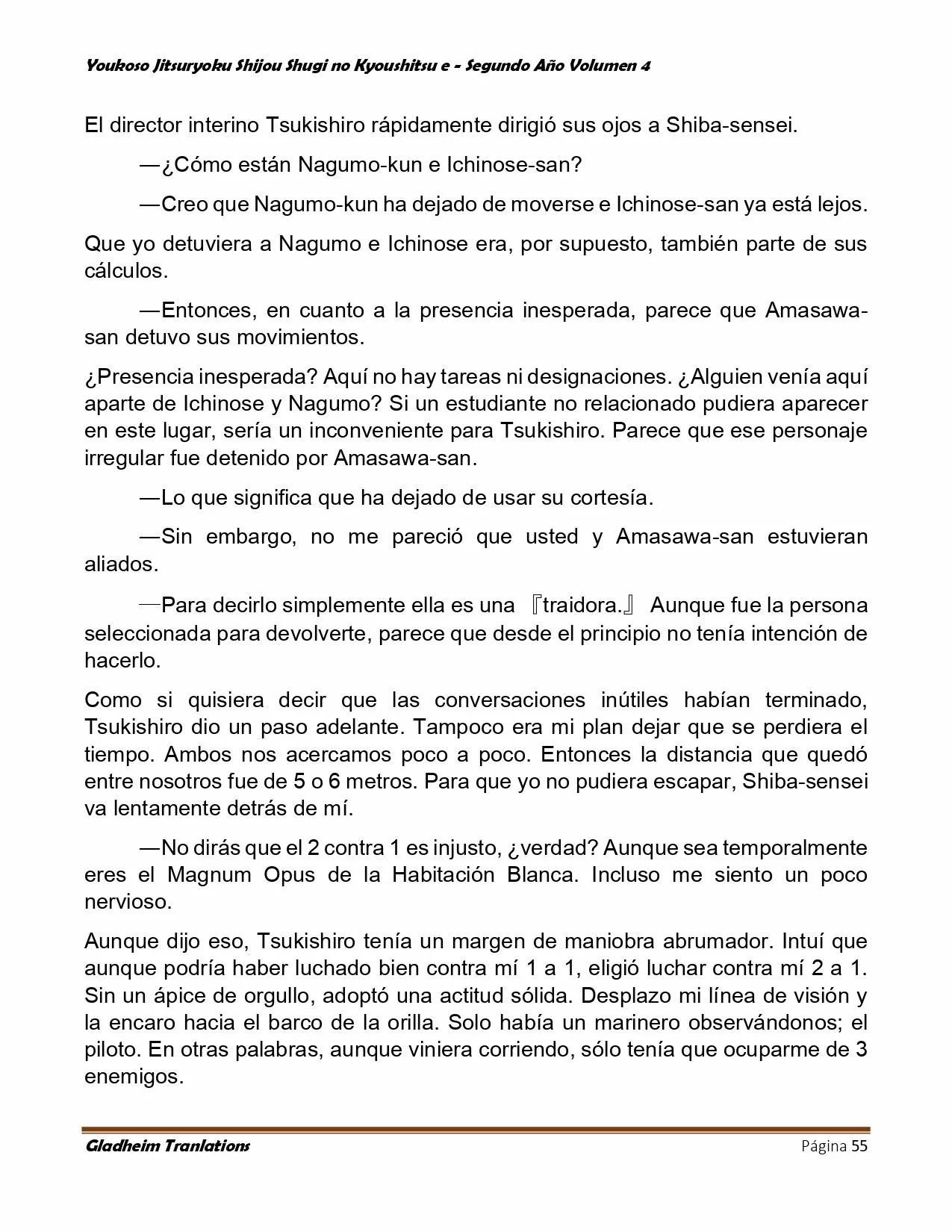 Página 54 del Manga