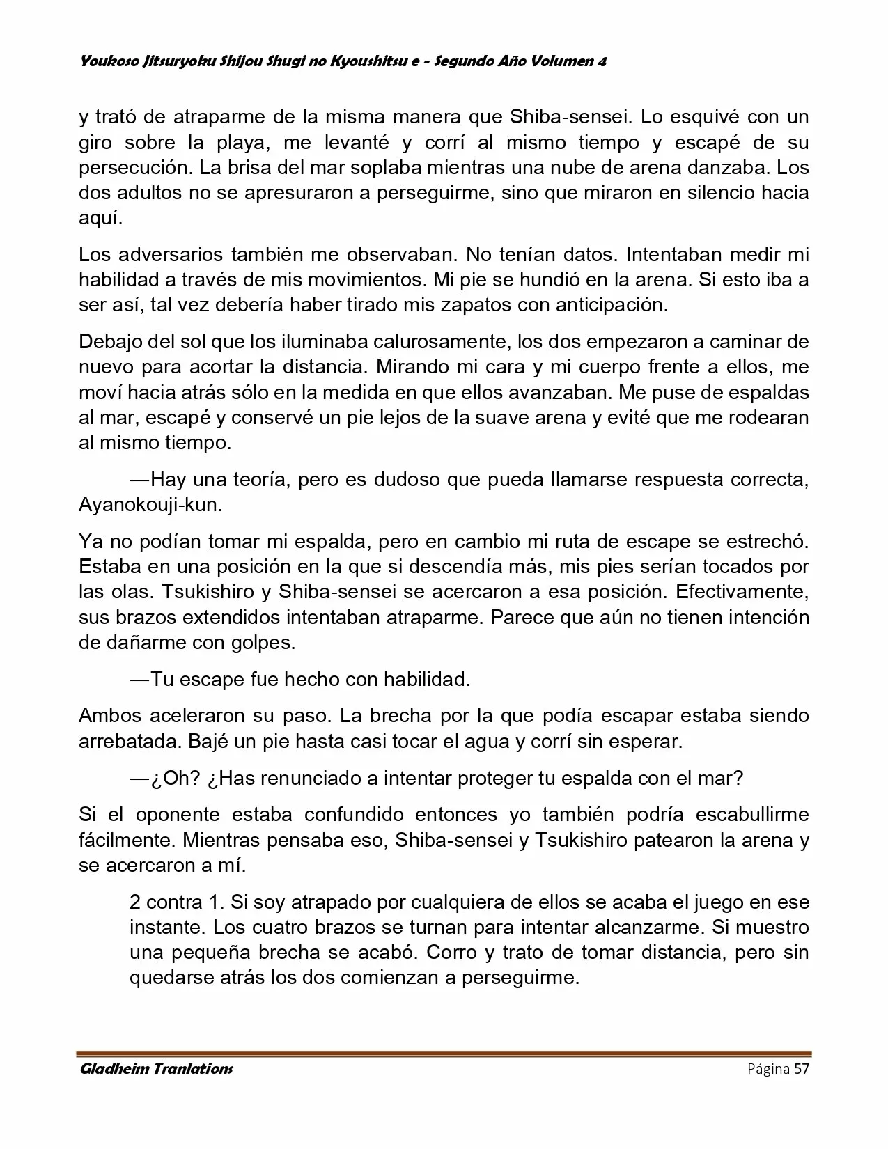 Página 56 del Manga