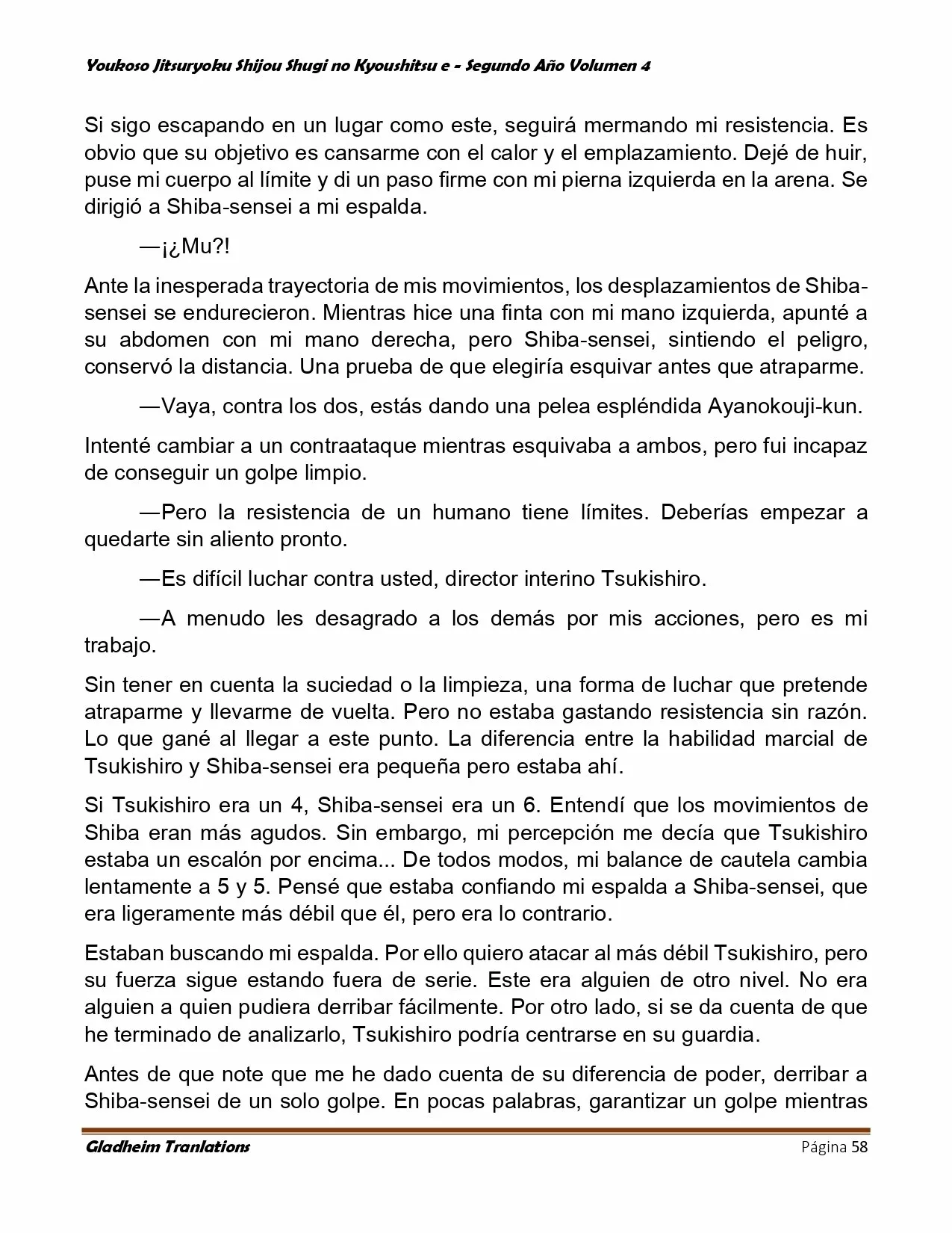 Página 57 del Manga