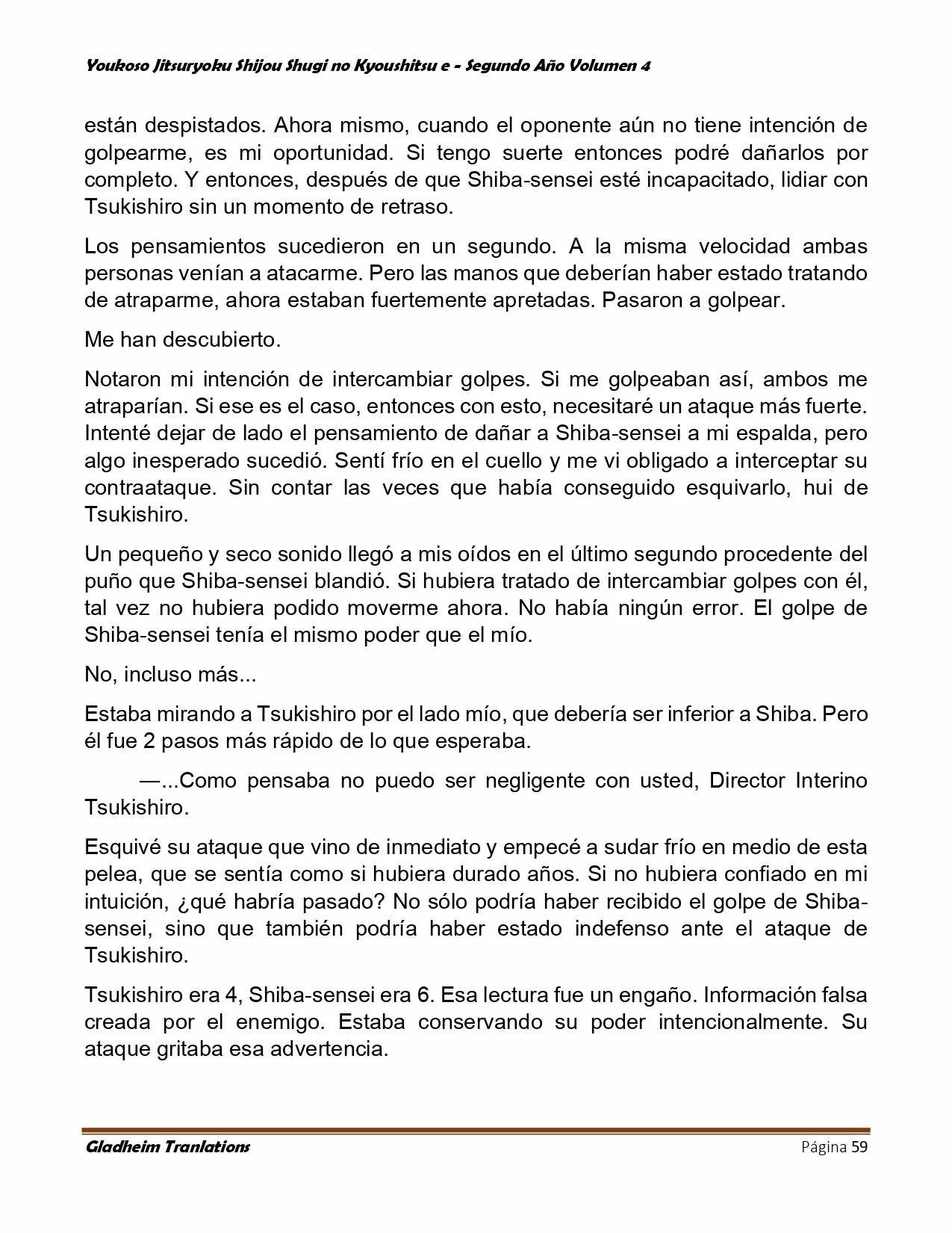 Página 58 del Manga