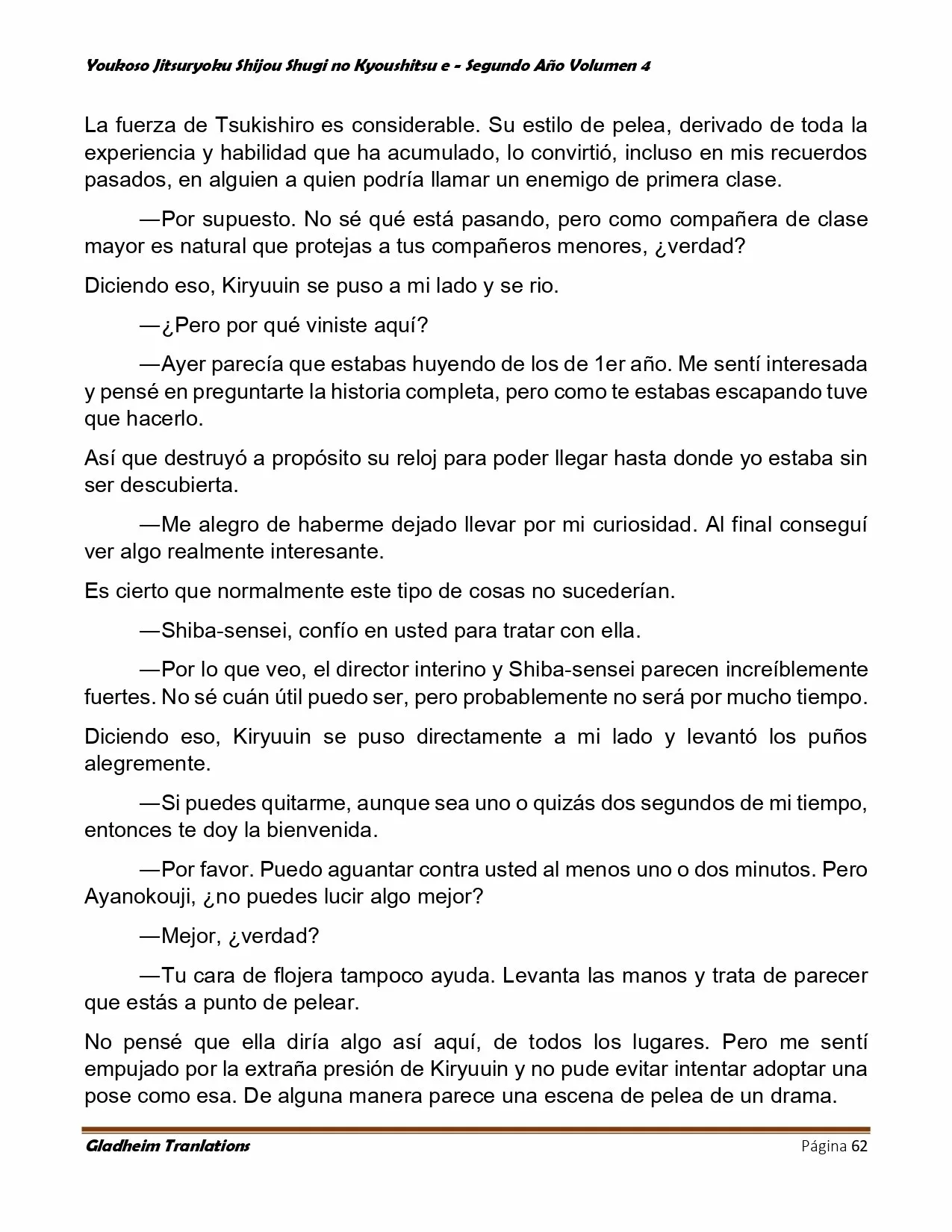 Página 61 del Manga