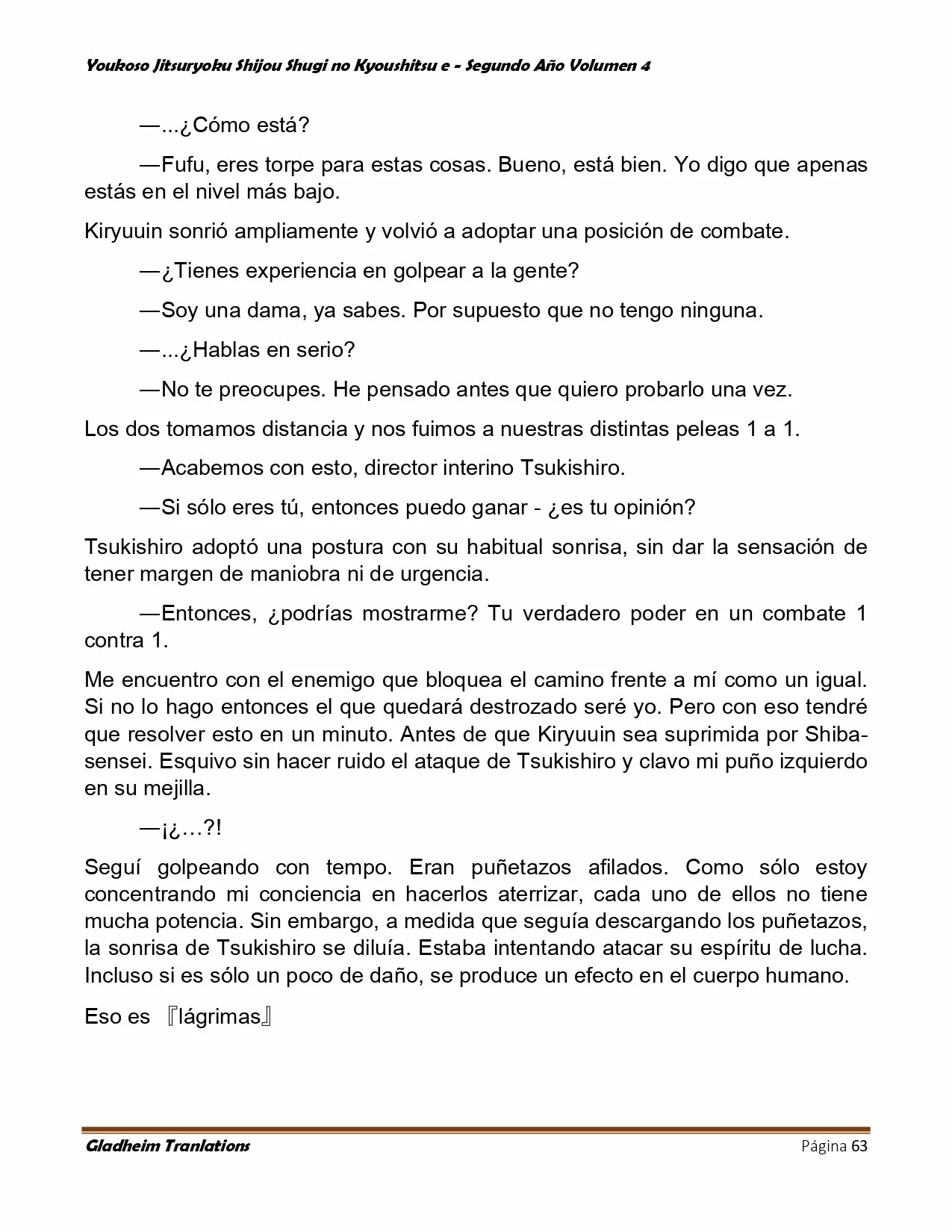 Página 62 del Manga