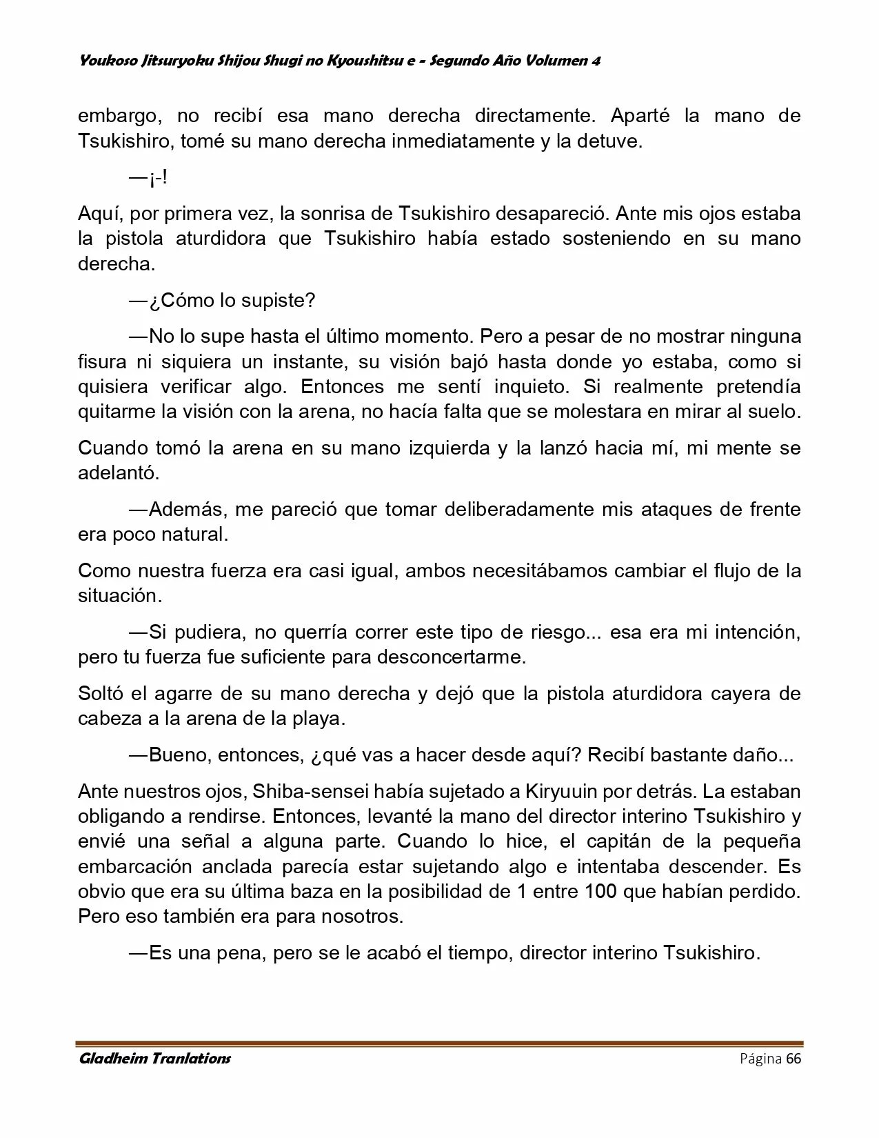 Página 65 del Manga