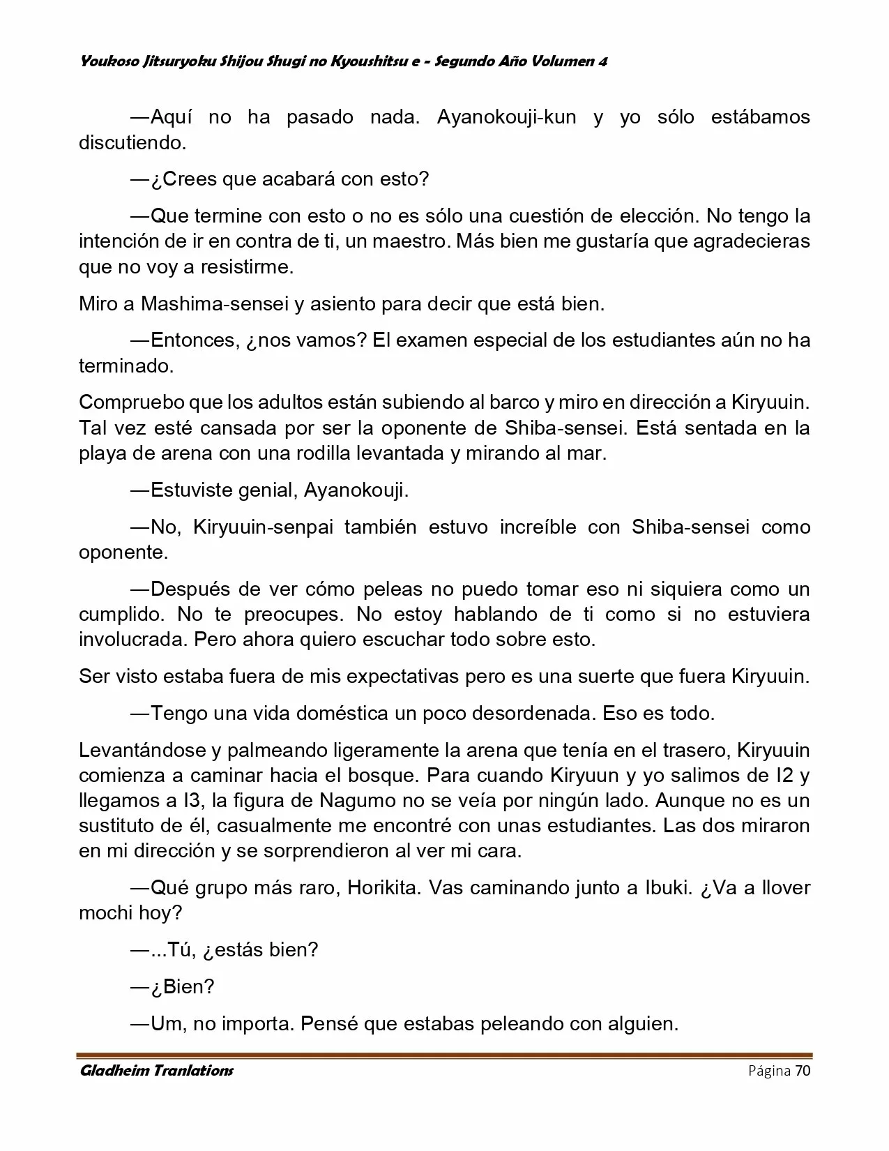 Página 69 del Manga