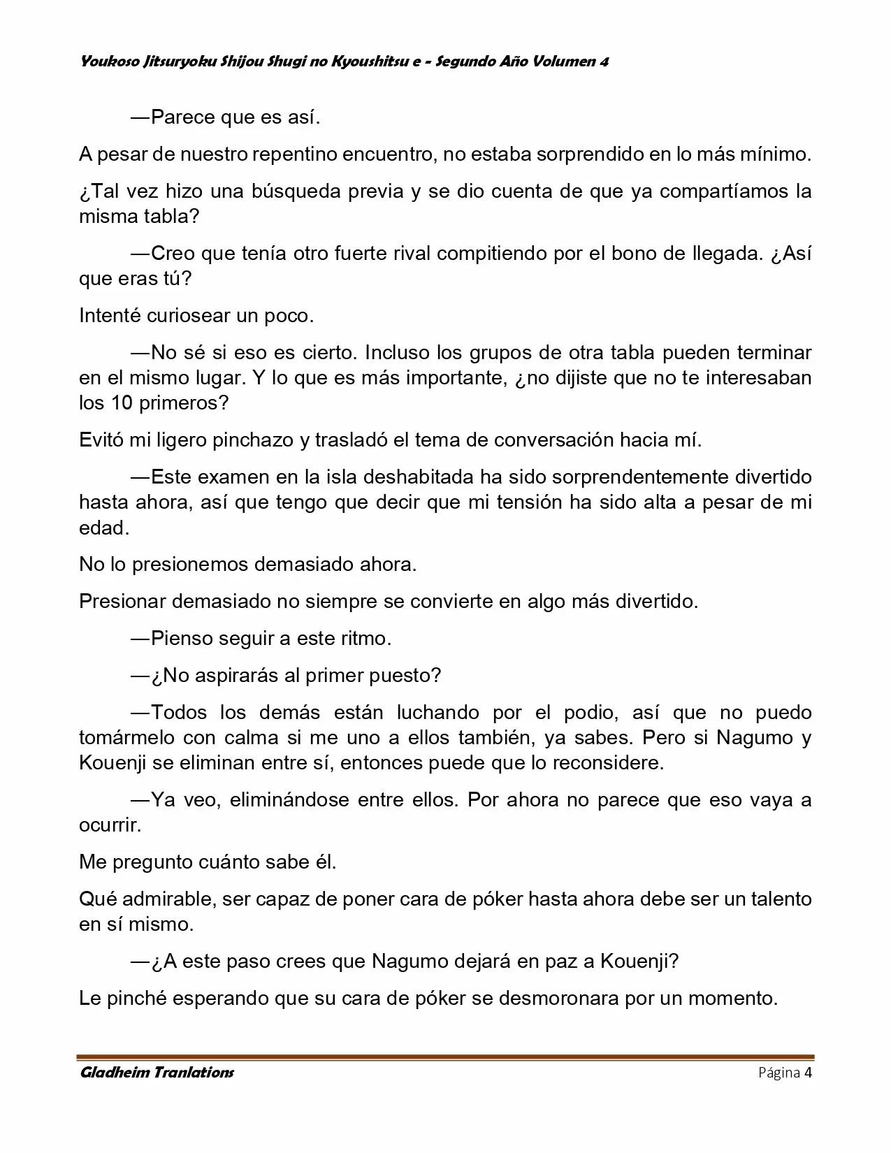 Página 4 del Manga