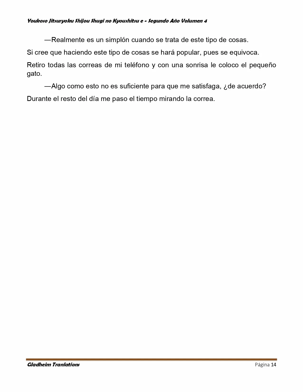 Página 14 del Manga