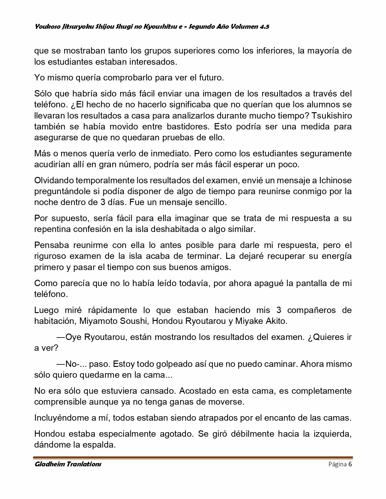 Página 6 del Manga