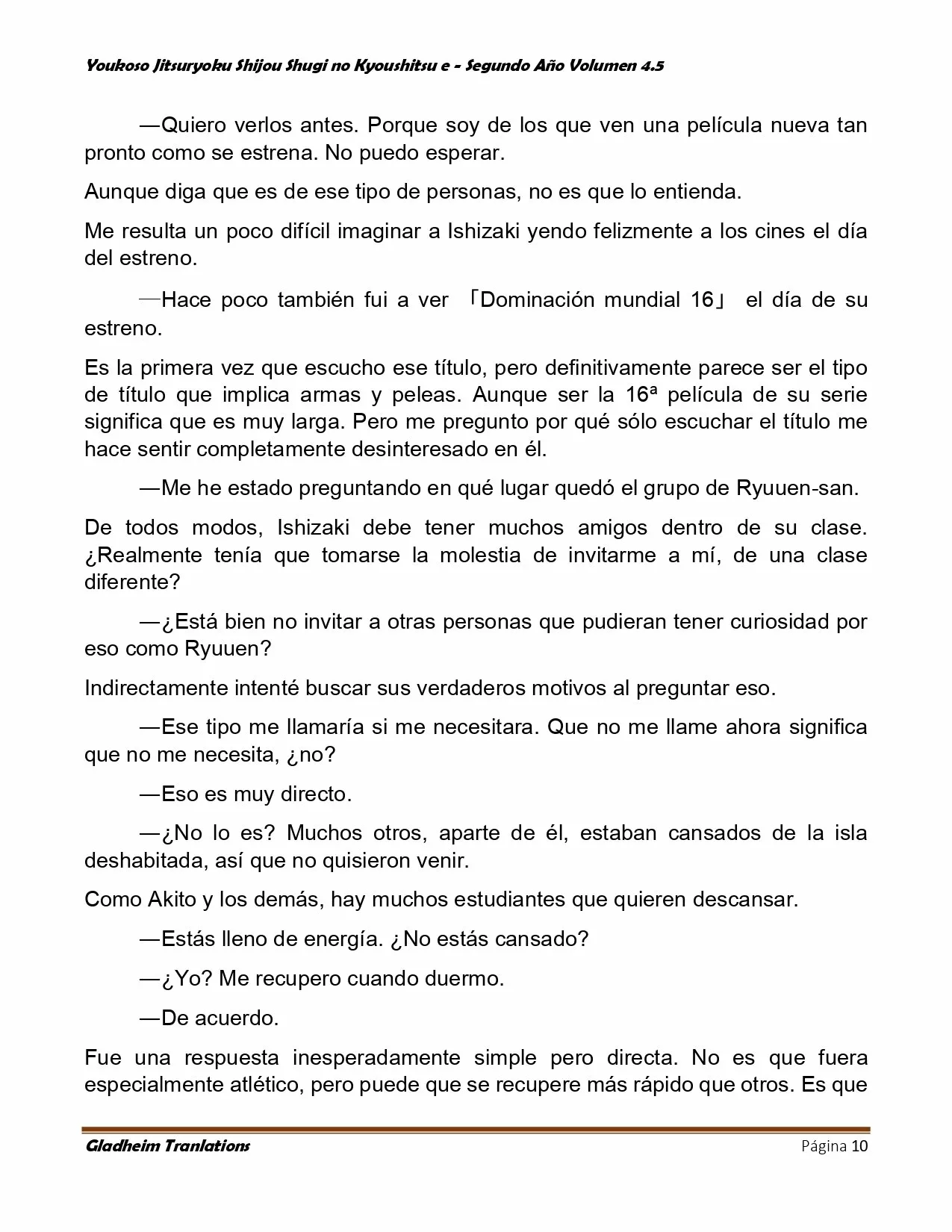 Página 10 del Manga