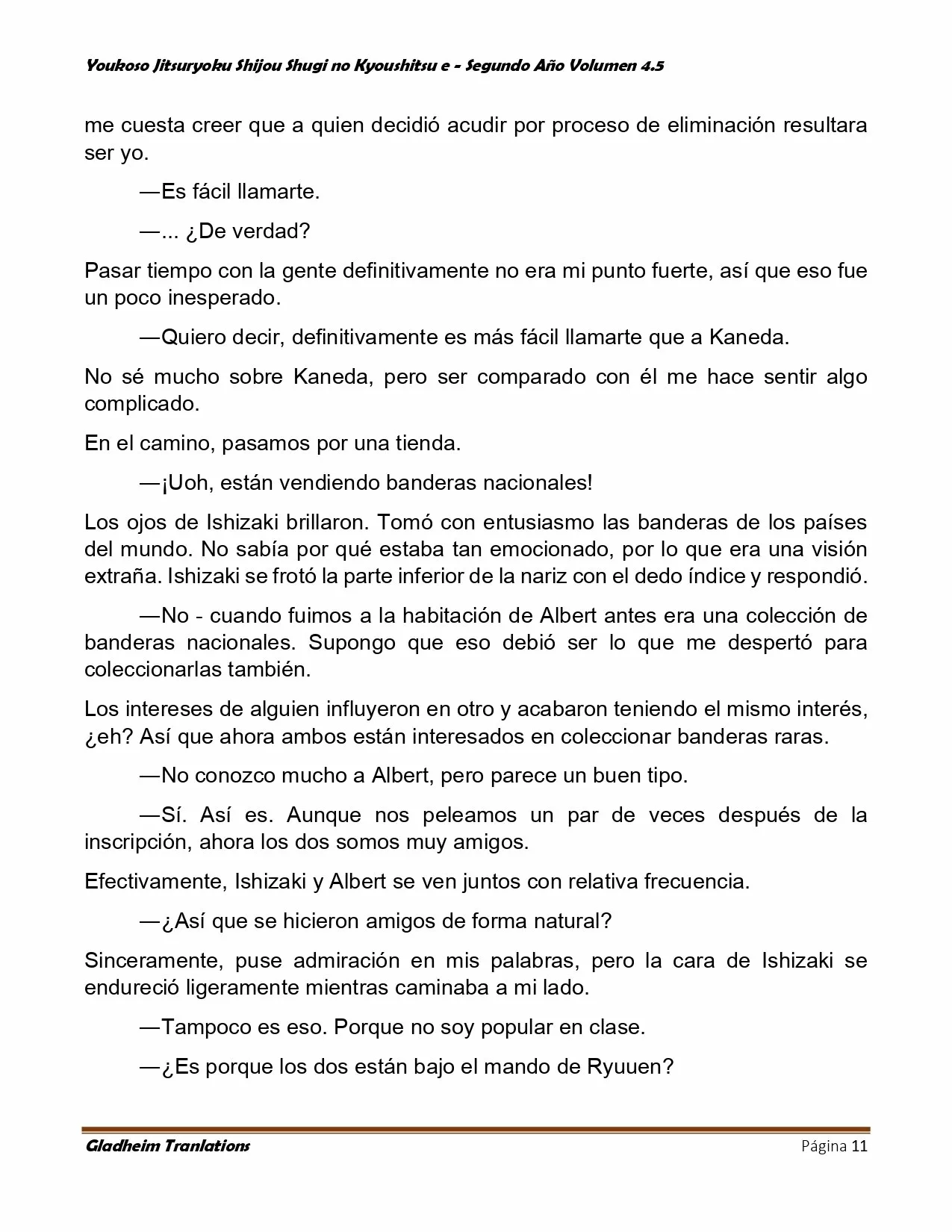 Página 11 del Manga