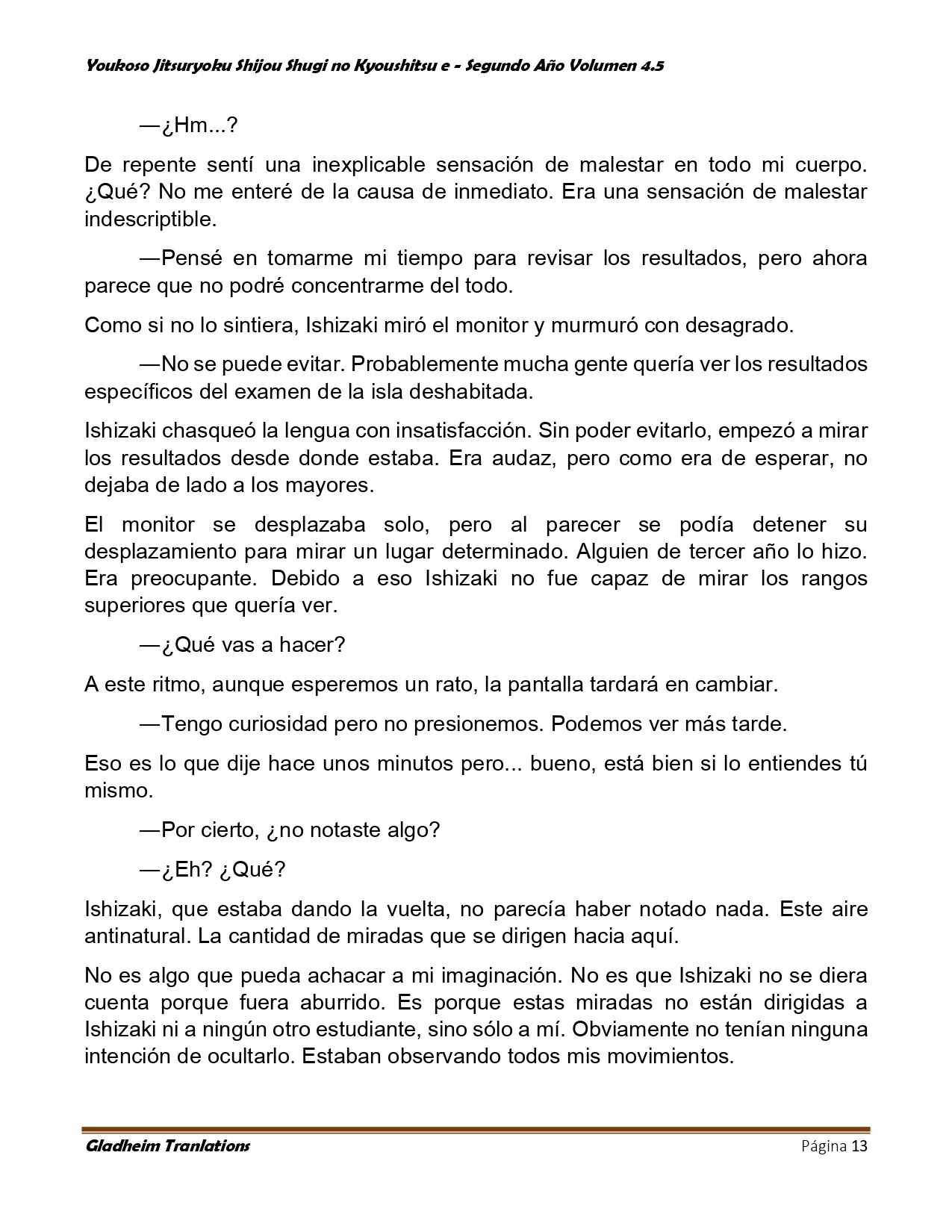 Página 13 del Manga