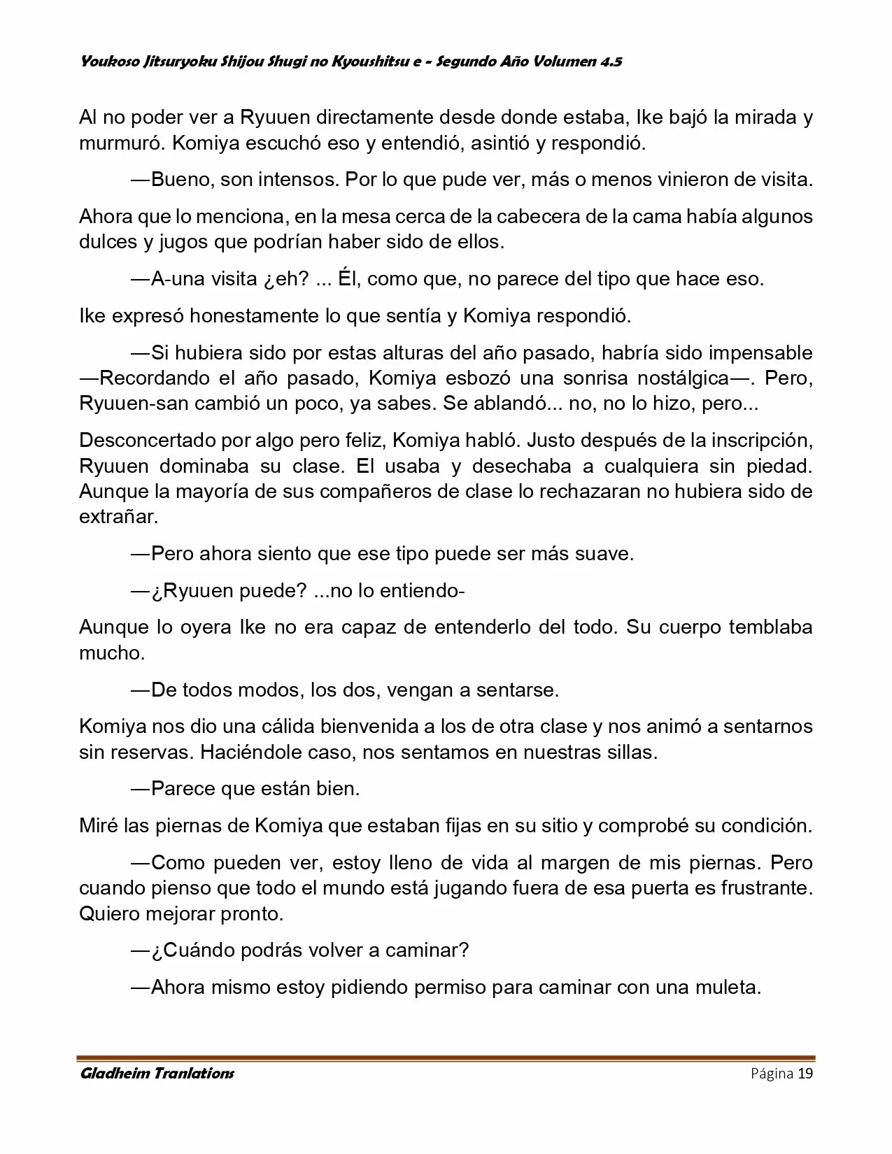 Página 19 del Manga