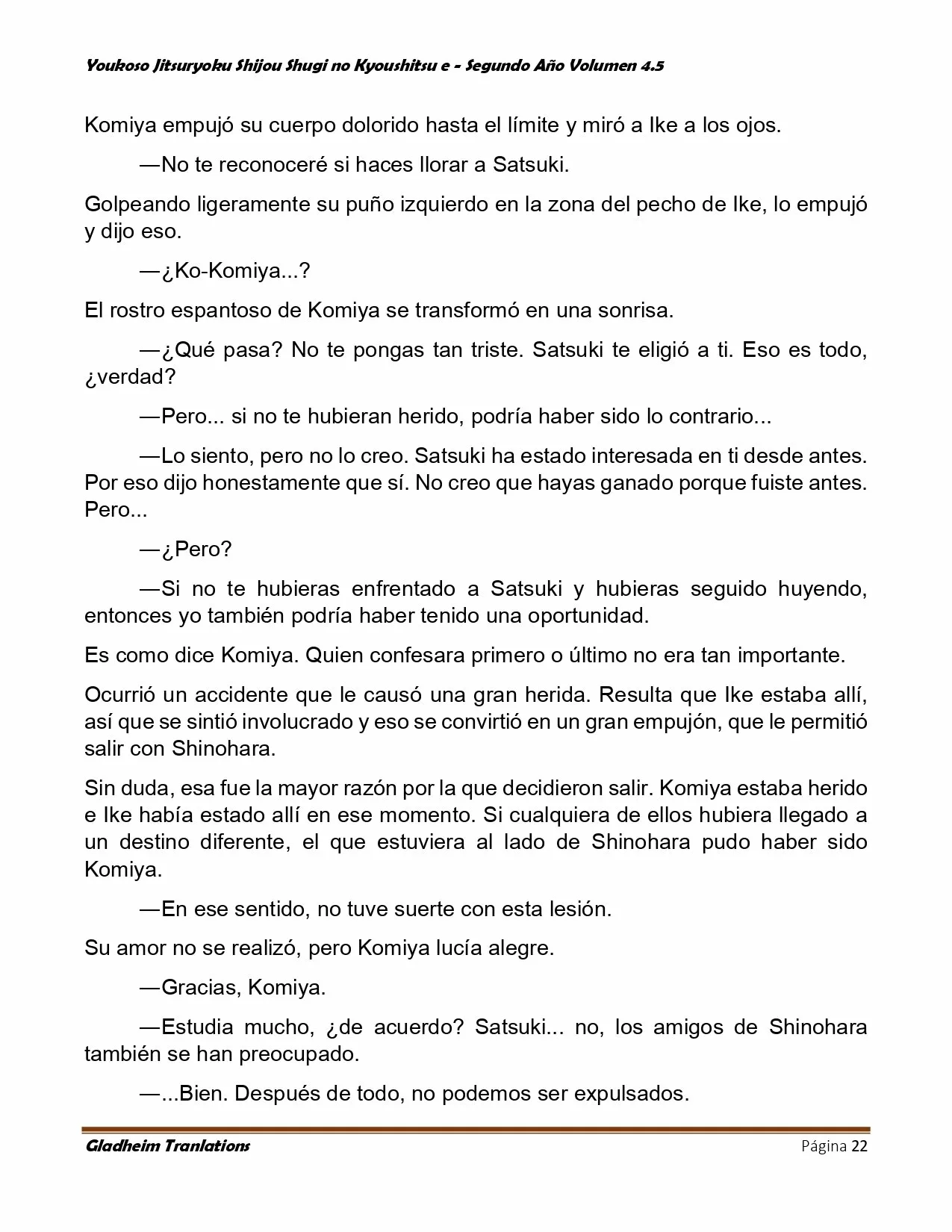 Página 22 del Manga