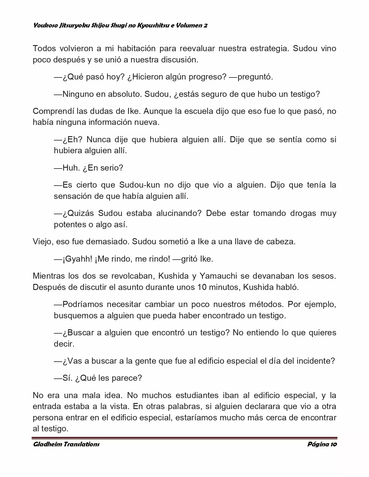 Página 10 del Manga