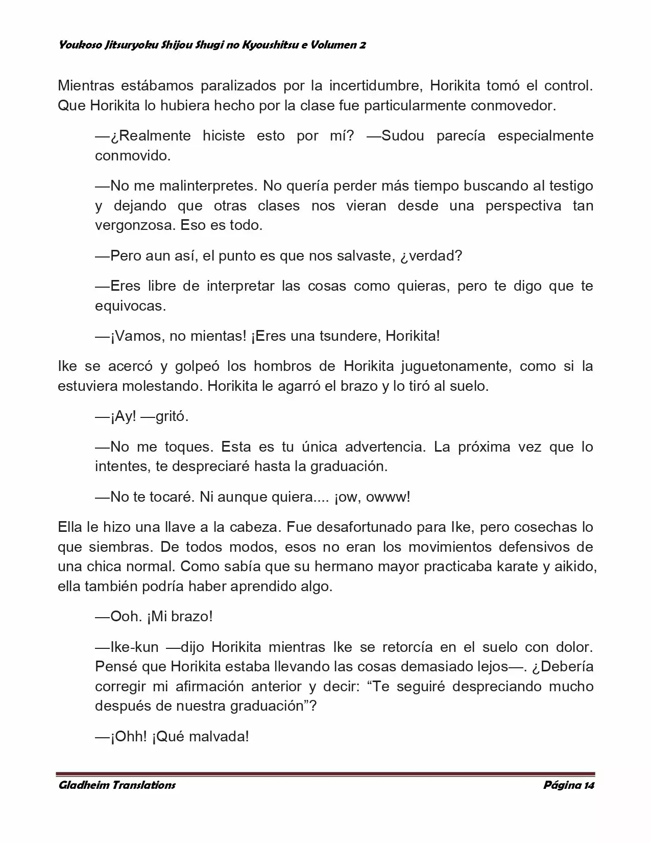 Página 14 del Manga