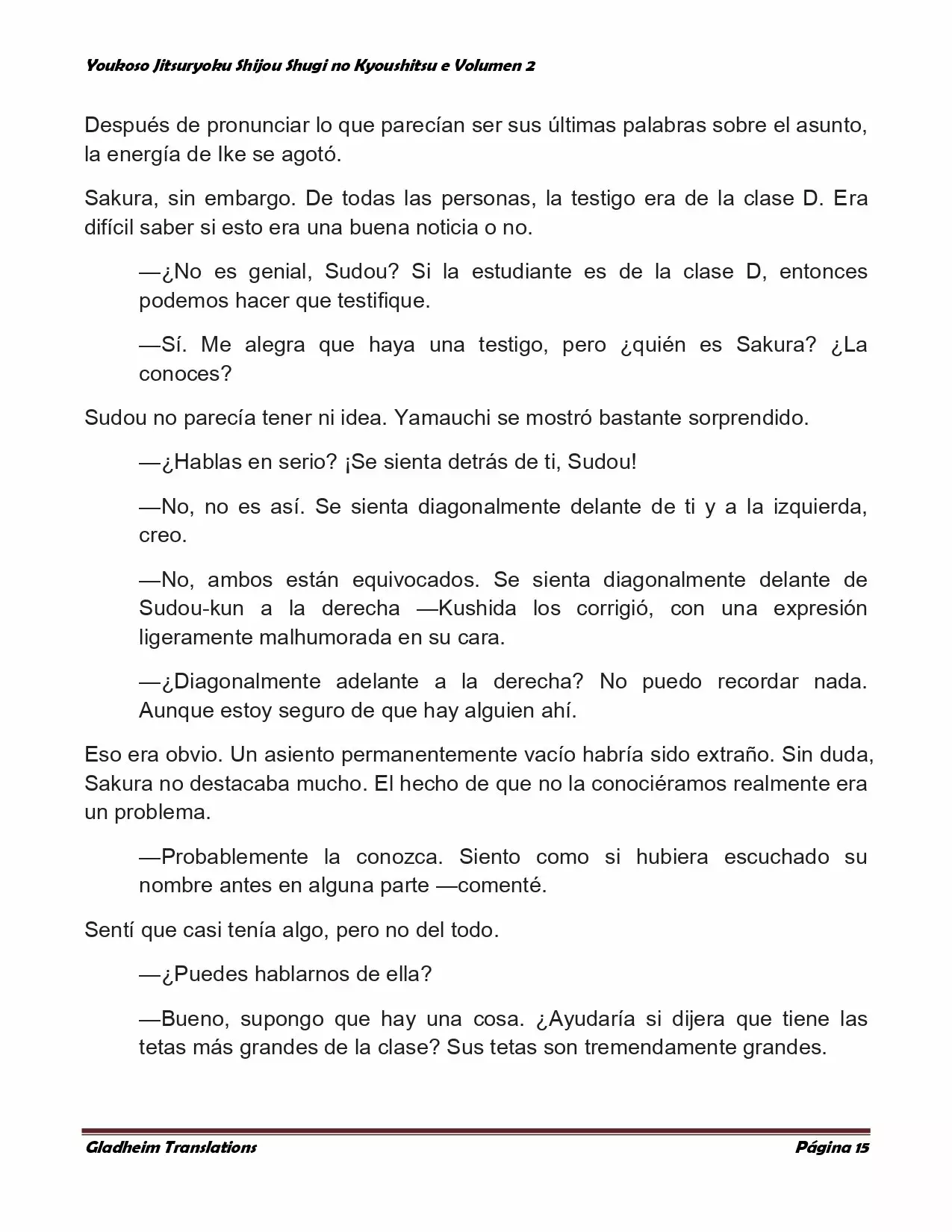 Página 15 del Manga