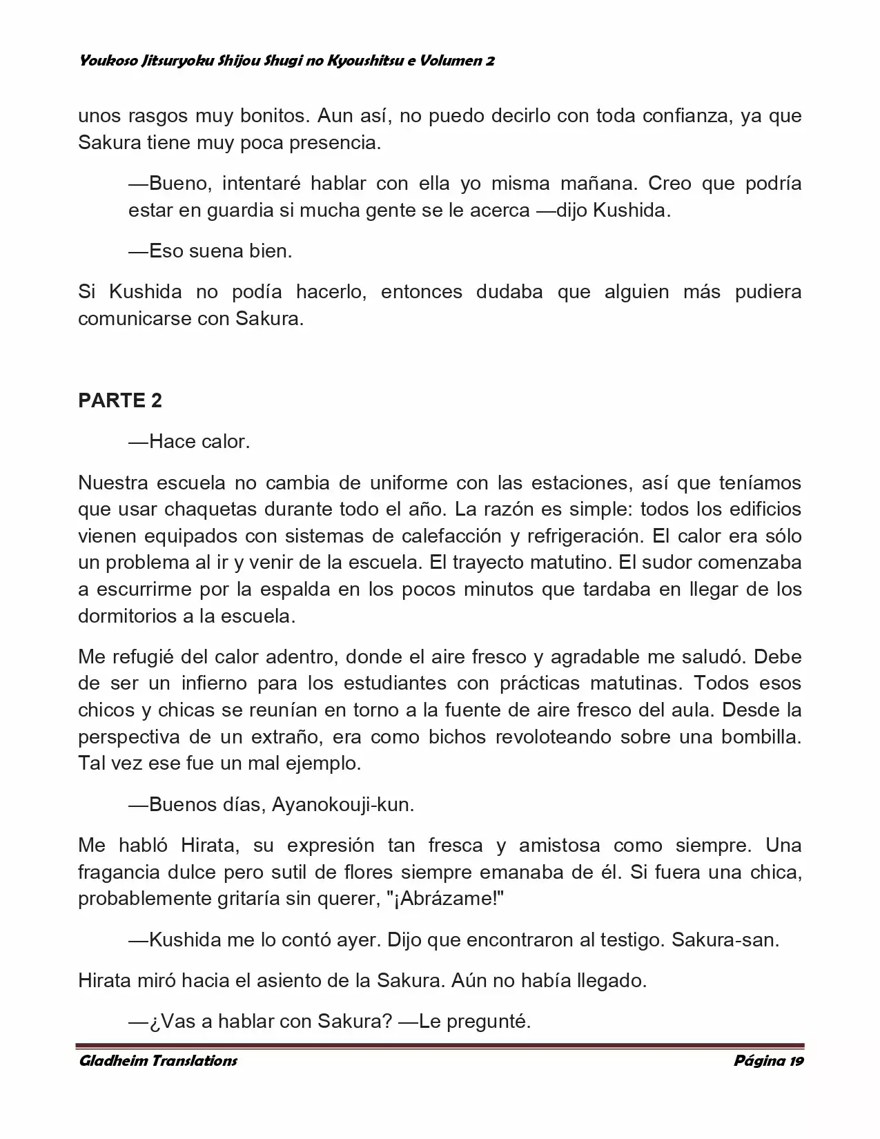 Página 19 del Manga