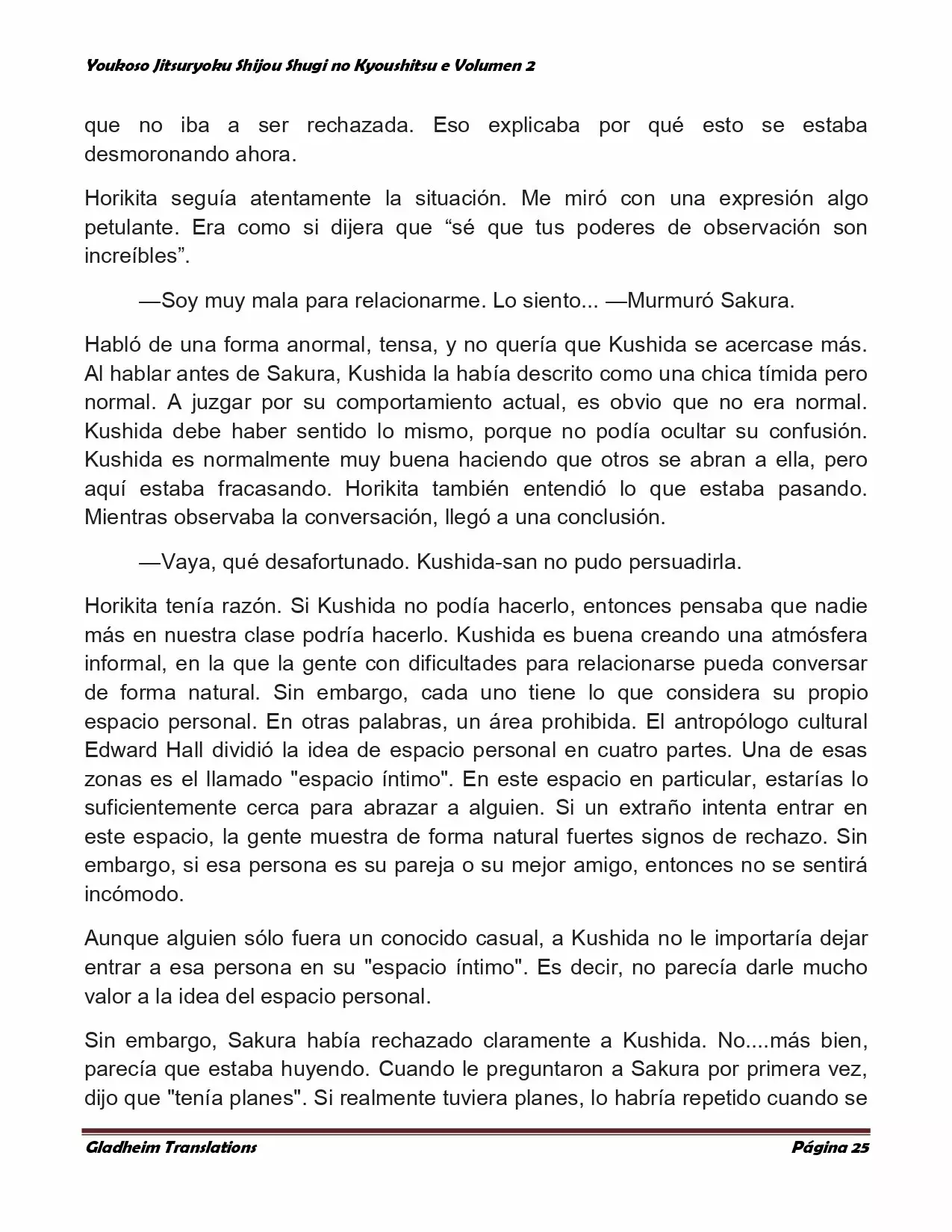 Página 25 del Manga