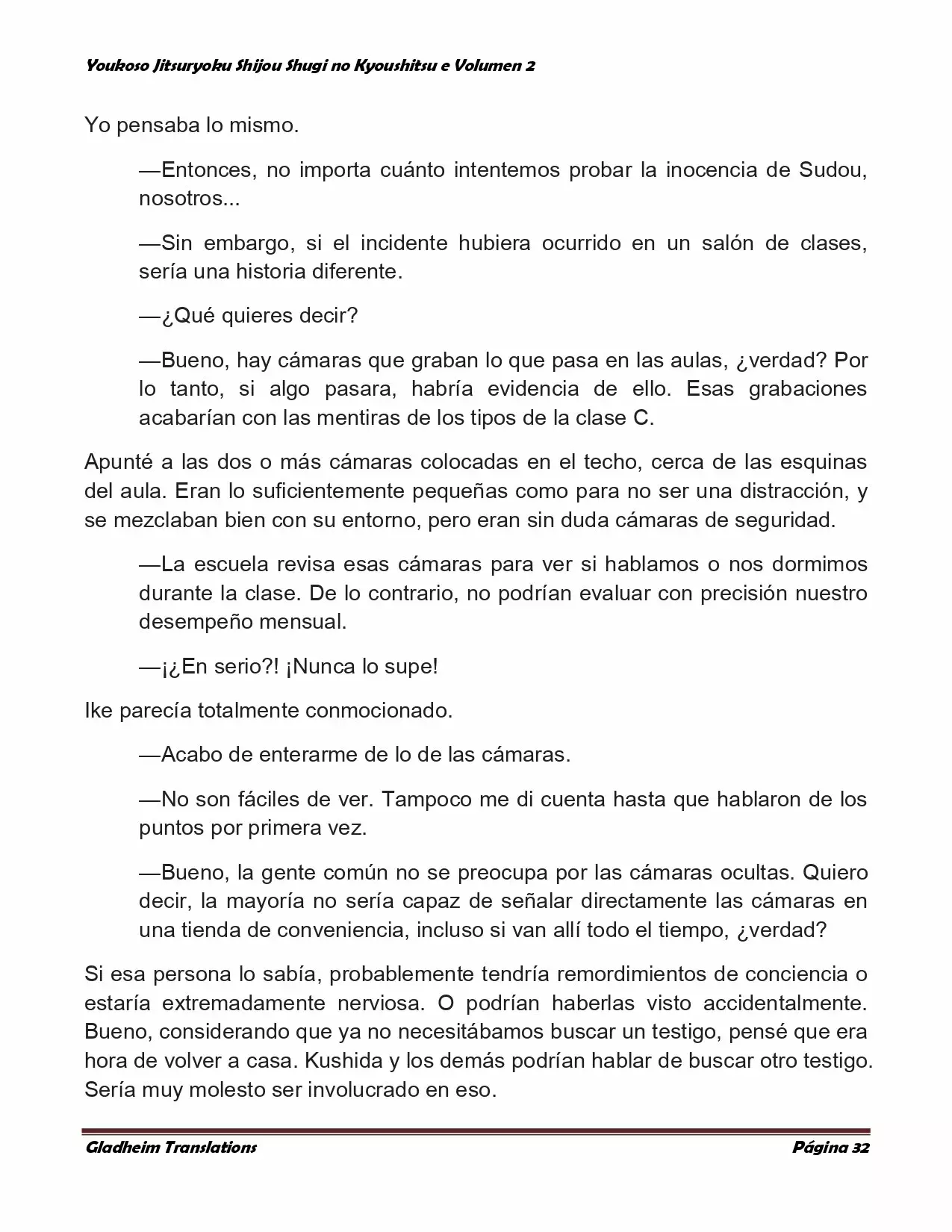 Página 32 del Manga