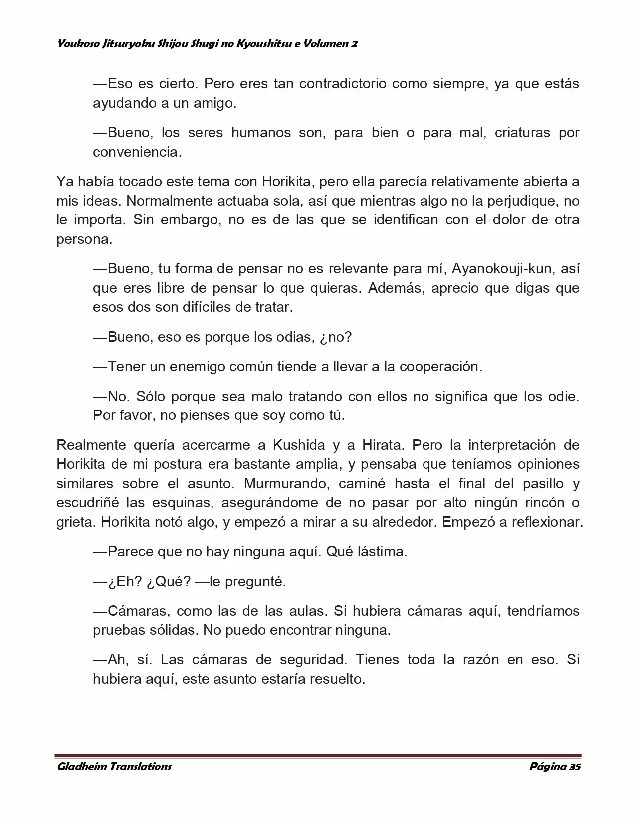 Página 35 del Manga