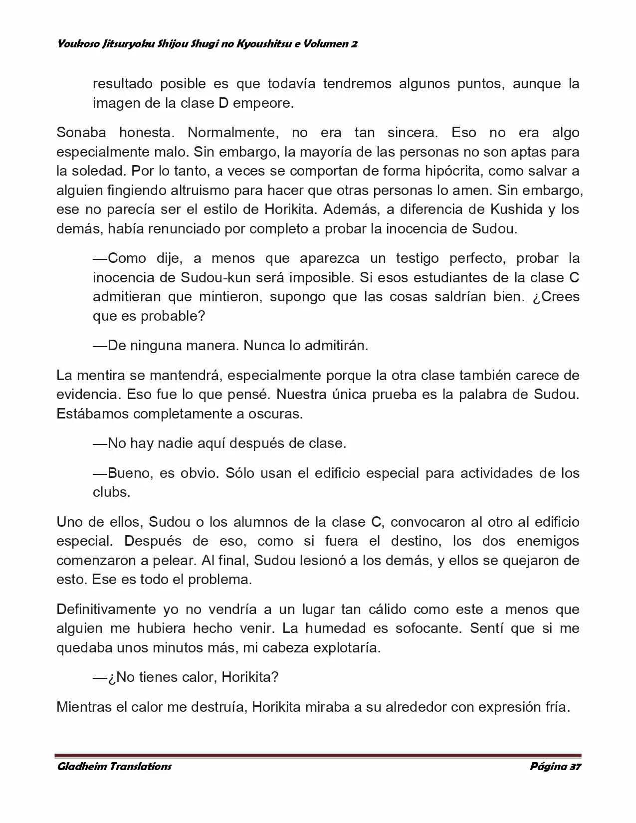 Página 37 del Manga