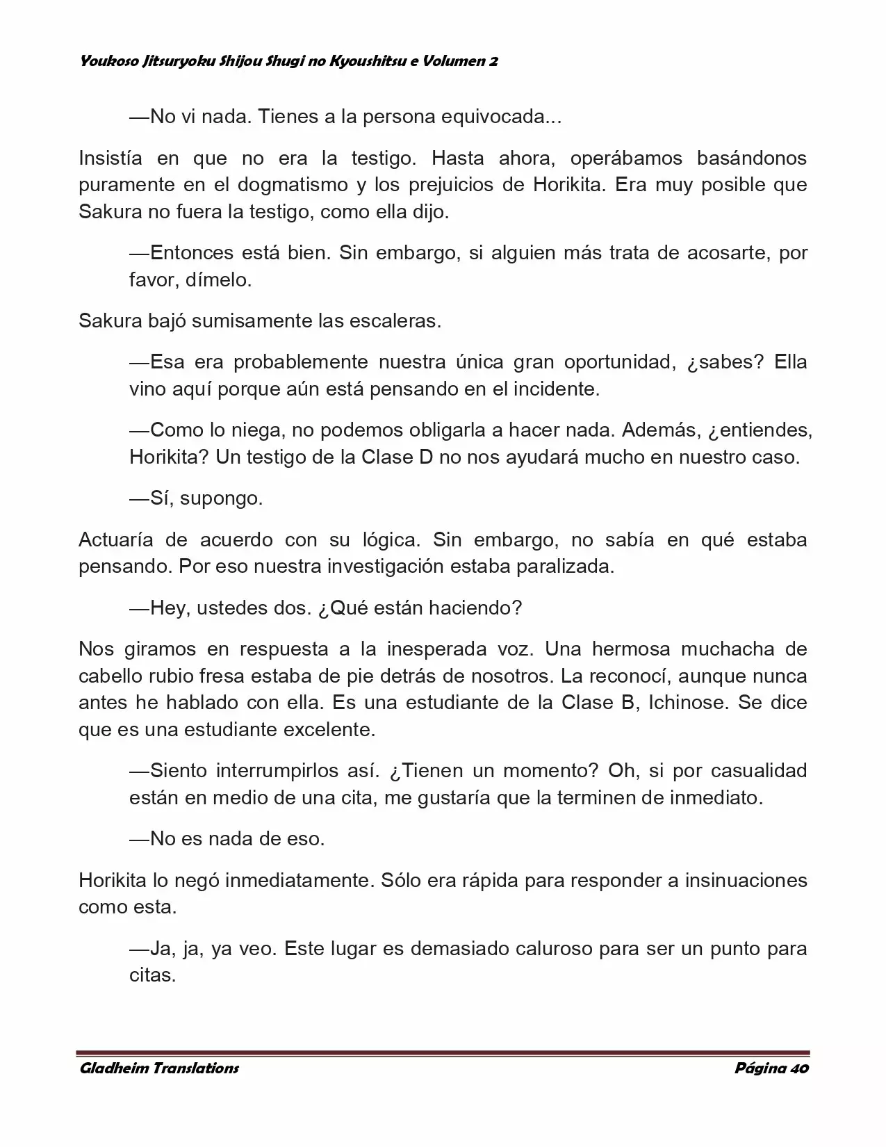 Página 40 del Manga