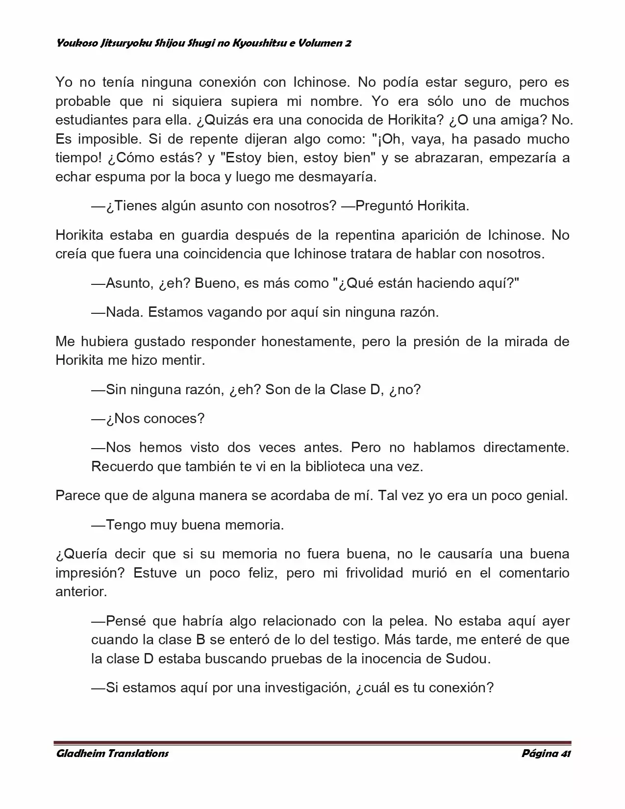 Página 41 del Manga