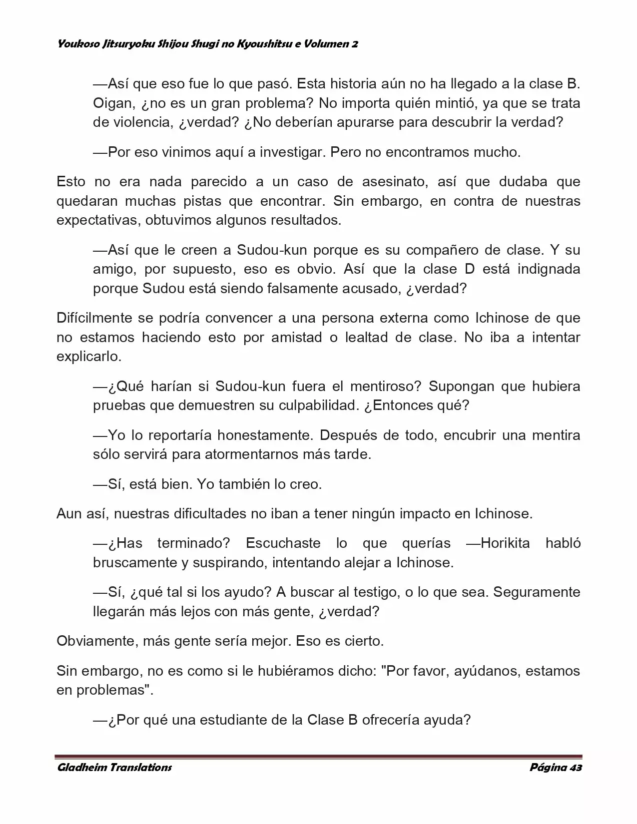 Página 43 del Manga