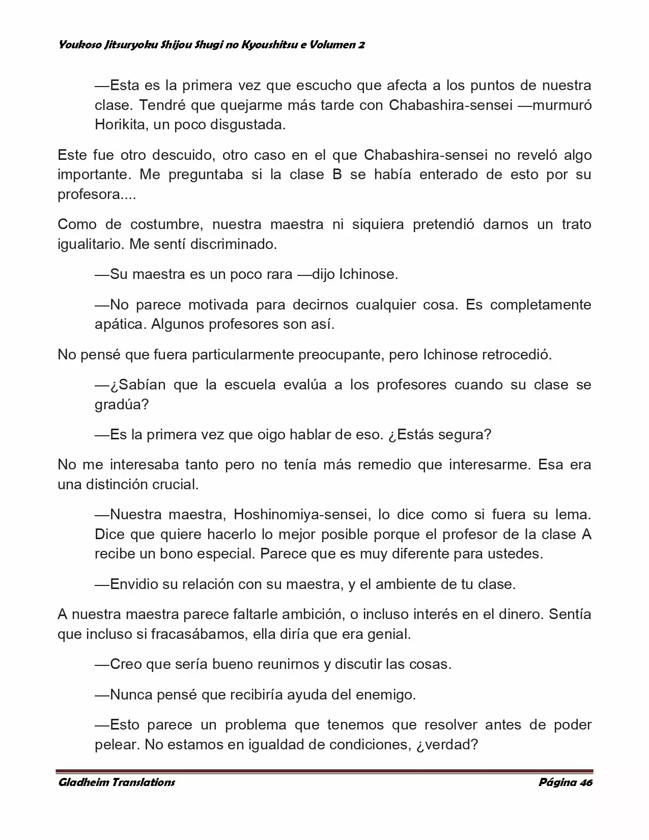 Página 46 del Manga