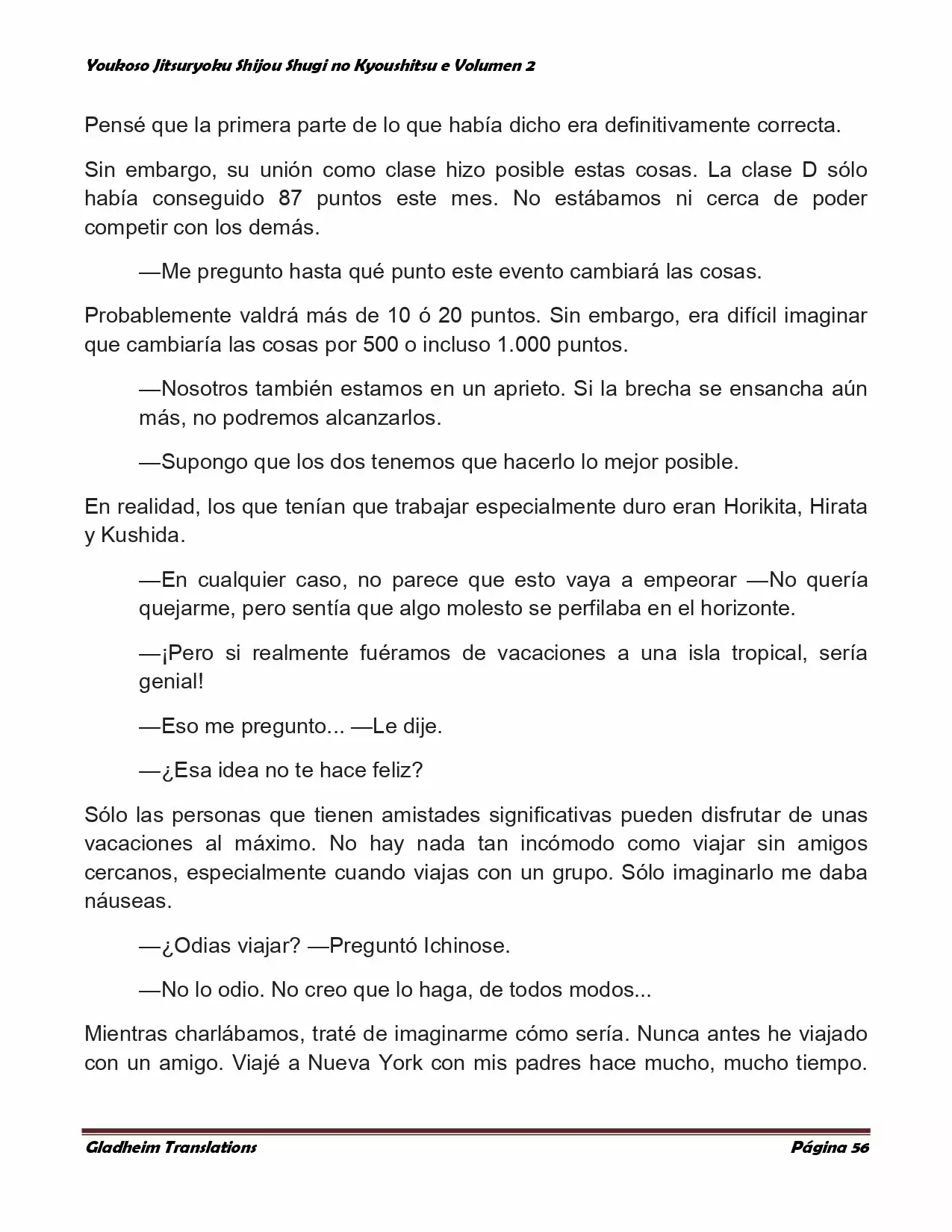 Página 56 del Manga