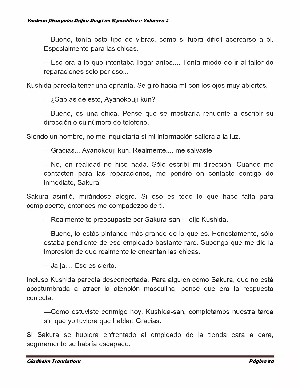 Página 80 del Manga