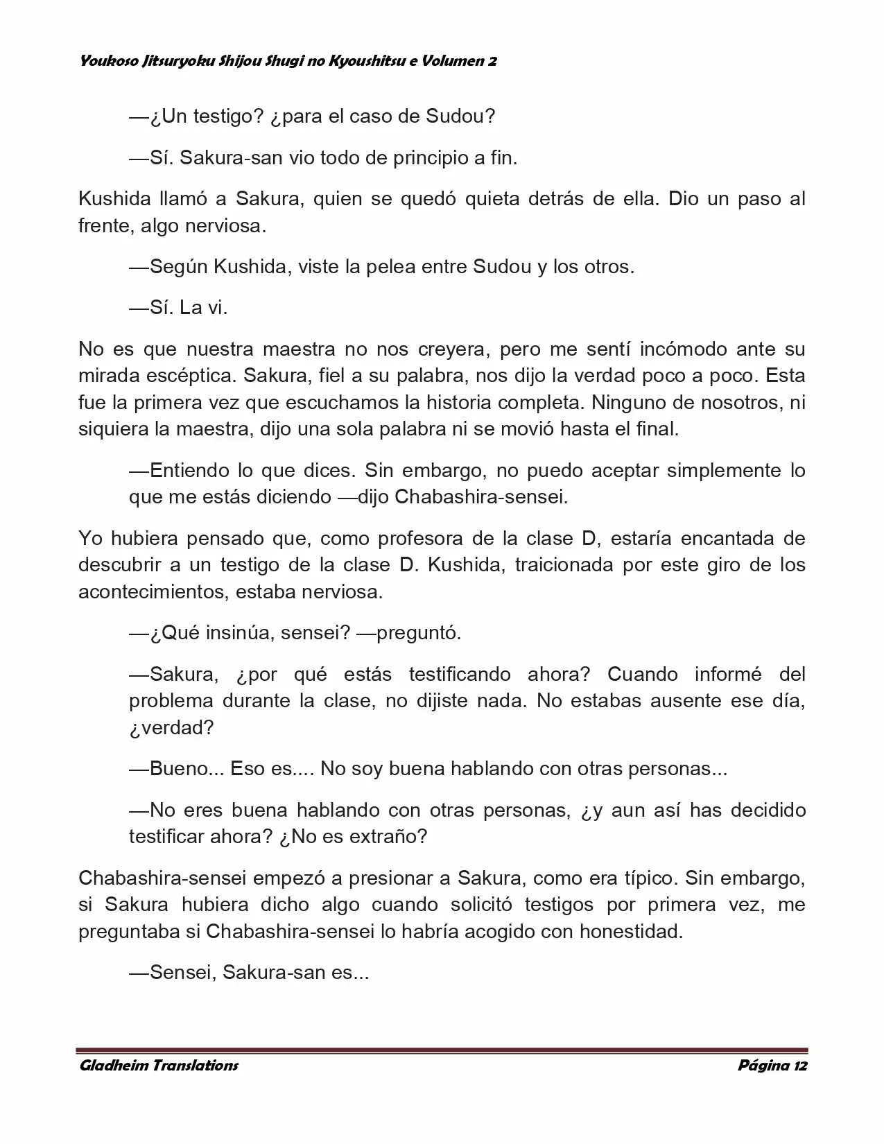 Página 12 del Manga