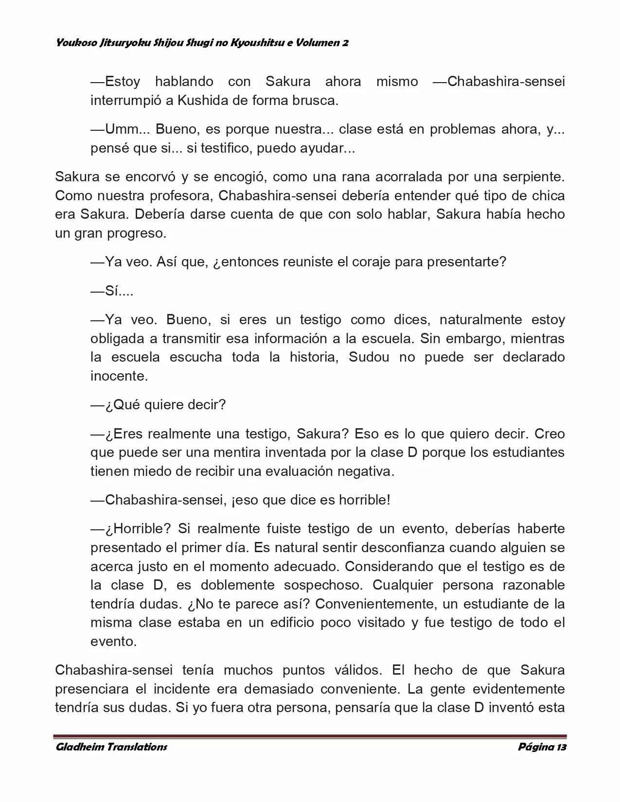 Página 13 del Manga