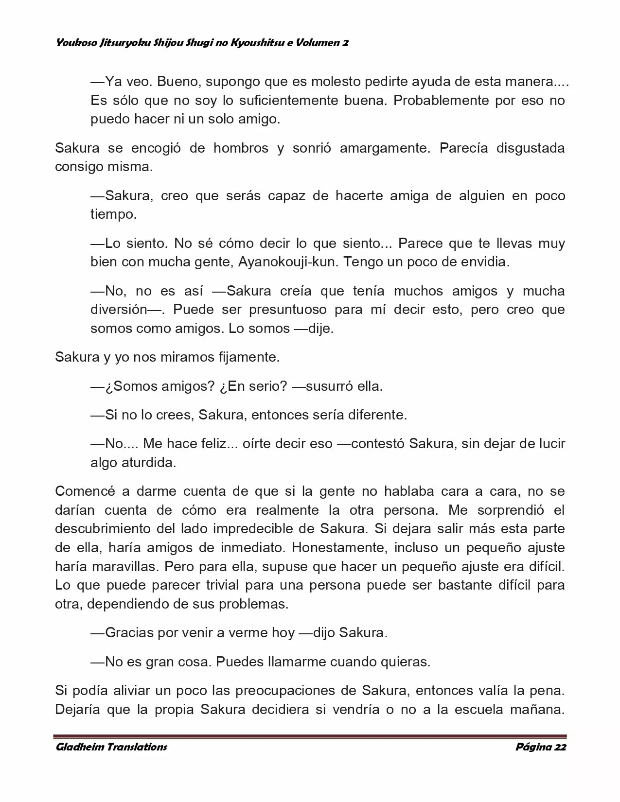 Página 22 del Manga