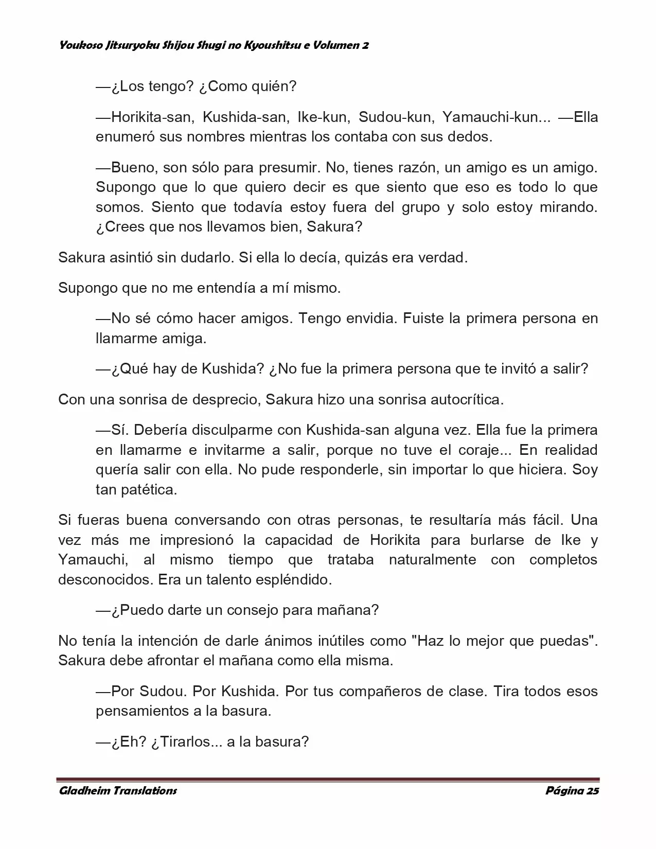 Página 25 del Manga